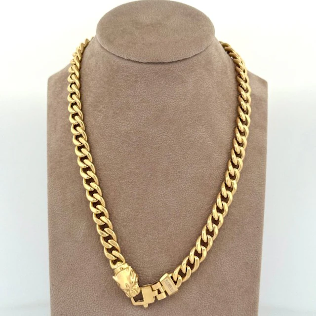 Necklace - 18 kt. Yellow gold - Pantera - 60 cm