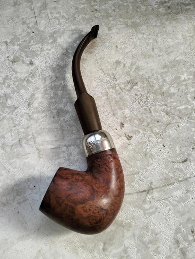 Peterson - Standard - No reserve price - Pipe - Briar, .999 silver