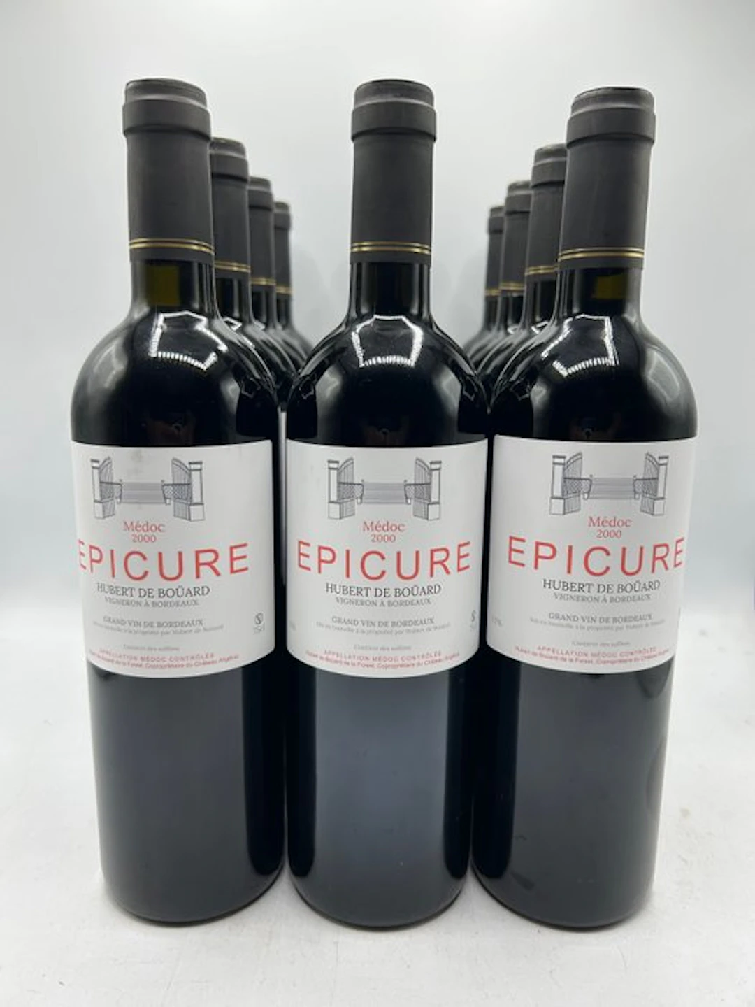 2000 Hubert de Boüard de la Forêt Médoc - Medoc Epicure - 12 Bottles (0.75L)
