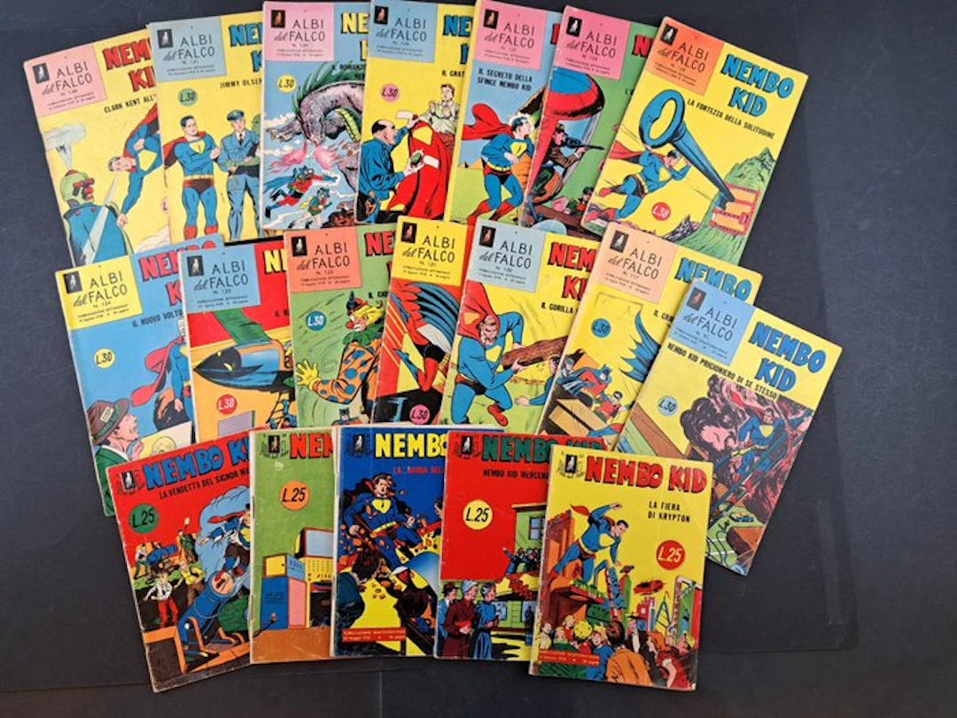 Albi del Falco Nembo Kid Anni '50 - 19 Comic - First edition - 1956