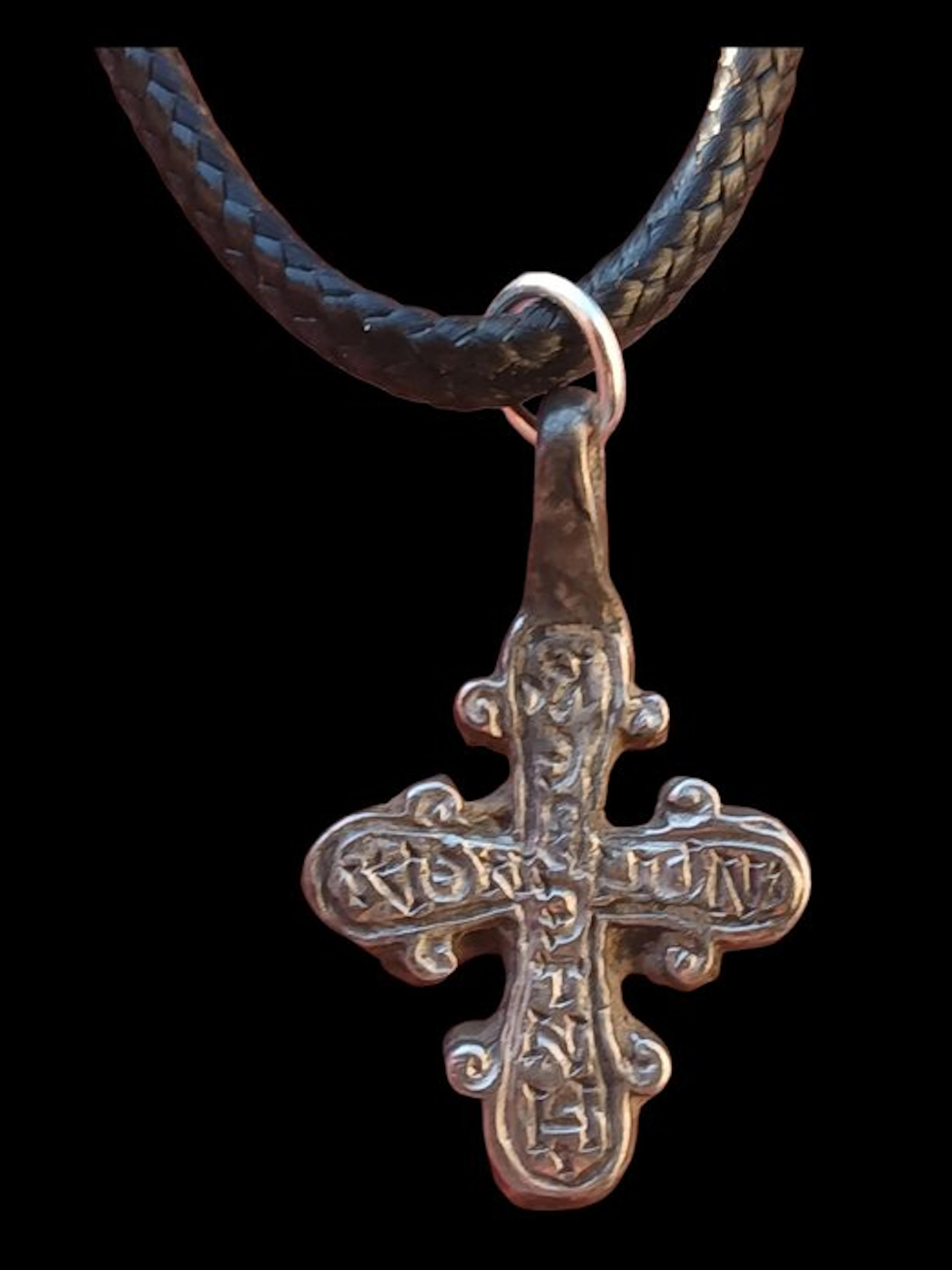 Byzantine Silver Cross - 18.9 mm