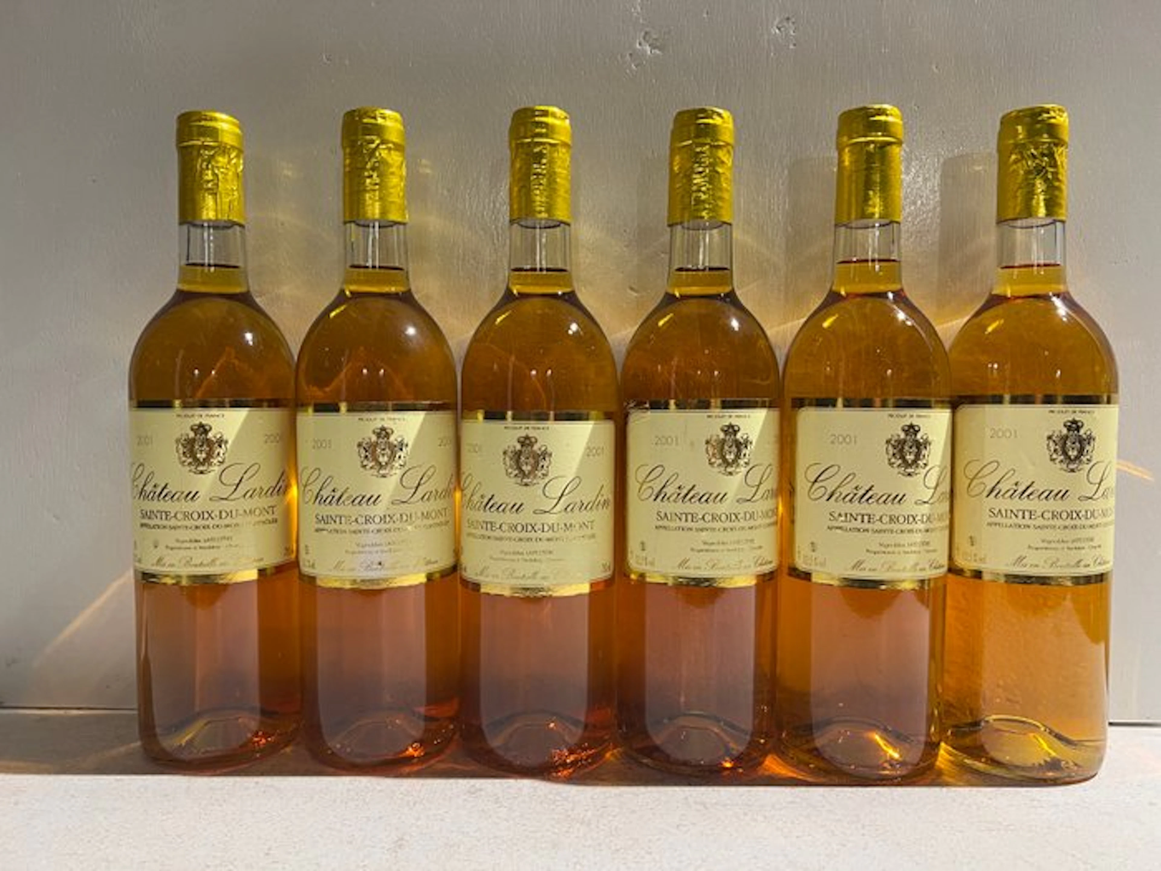 2001 Château Lardin - Sainte-Croix-du-Mont - 6 Bottles (0.75L)