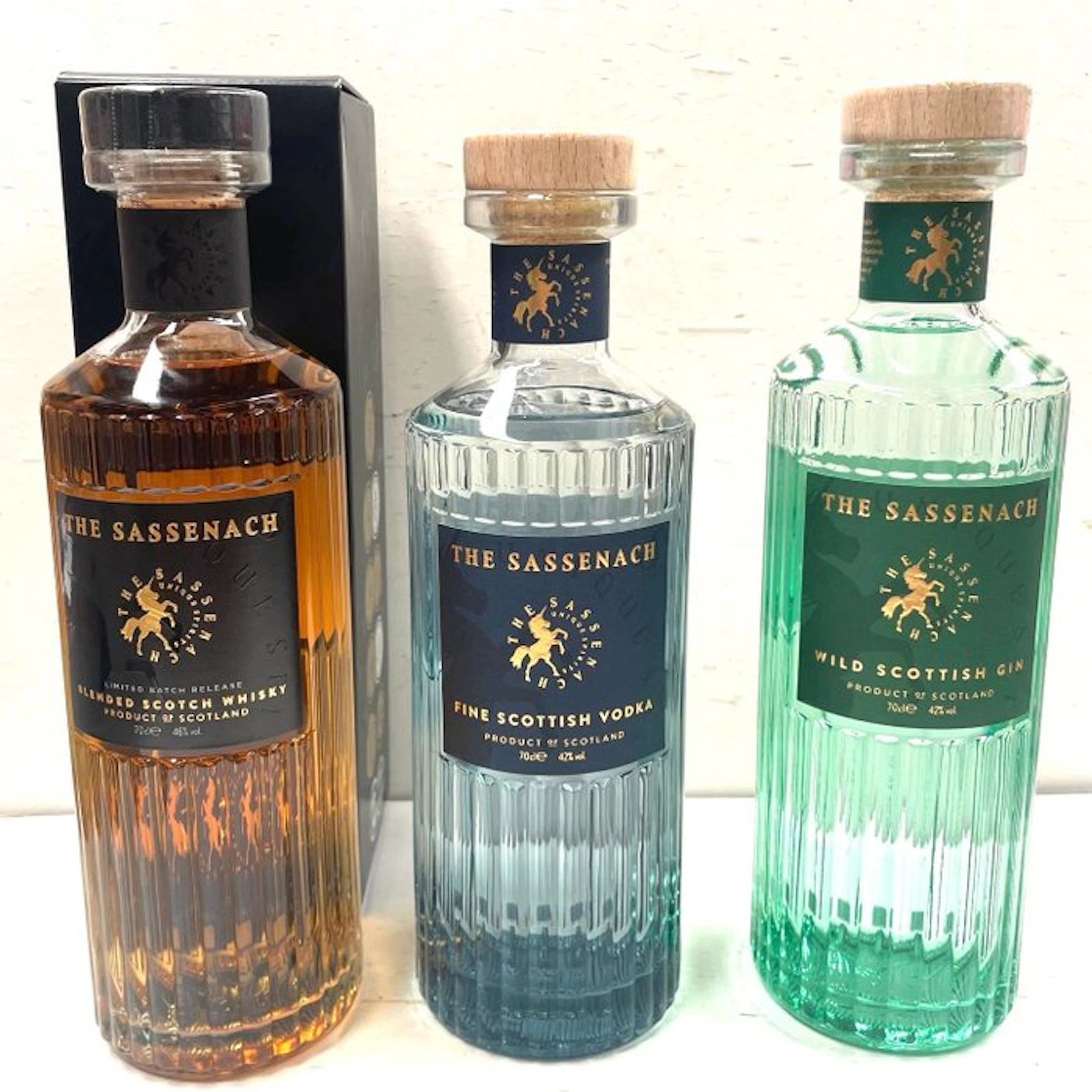 The Sassenach - Blended Scotch Whisky + Fine Scottish...