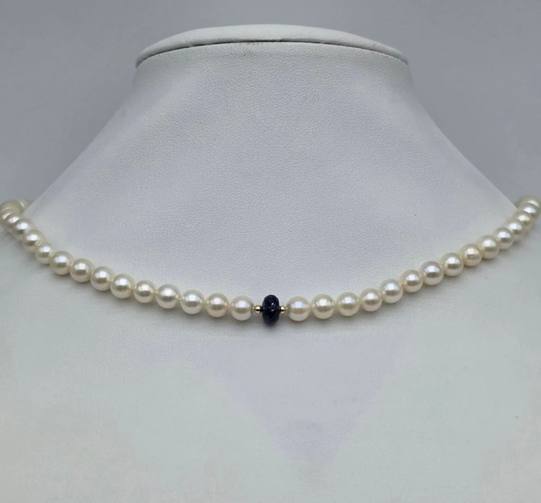 No reserve price - Necklace - 18 kt
