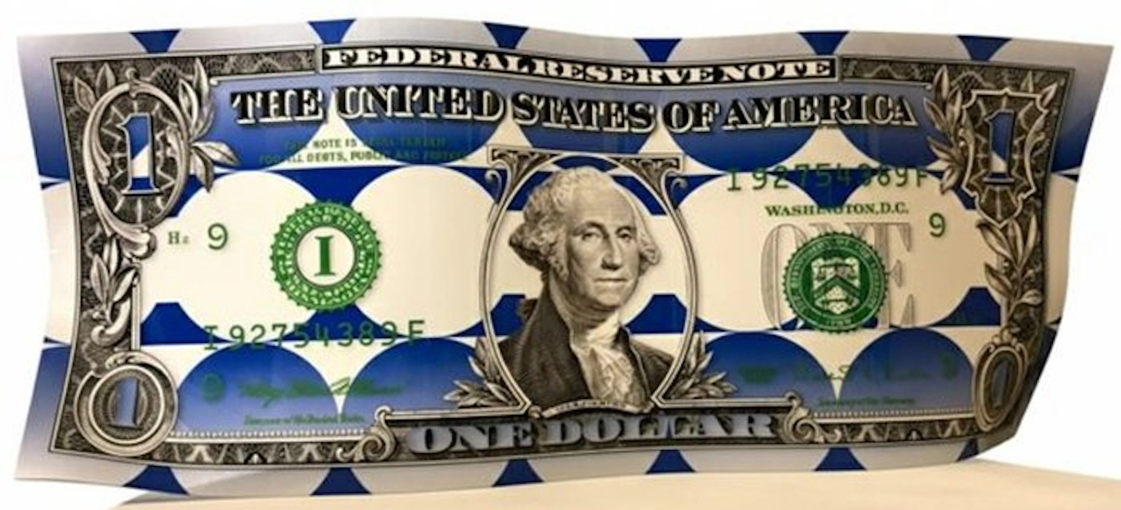 Karl Lagasse (1981) - Sculpture *One dollar Malko*