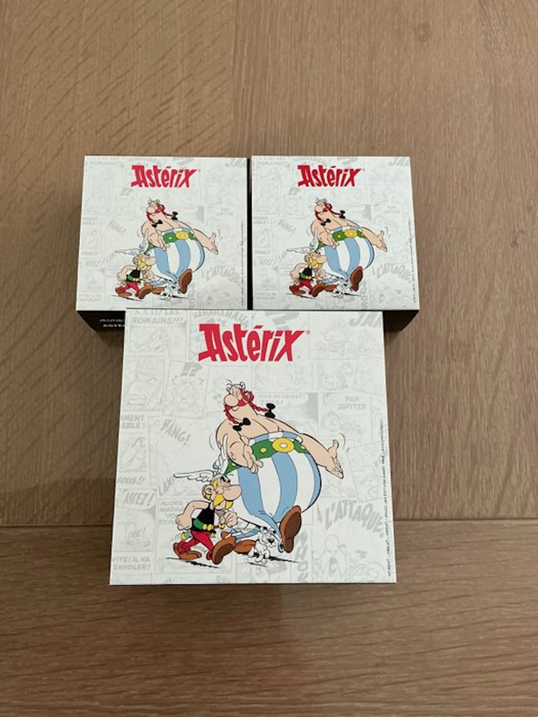 France. 10 Euro 2022 "Astérix" (3 stuks) Proof