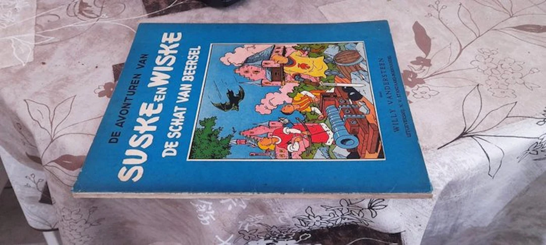 Suske en Wiske - De Schat van Beersel - 1 Album - First edition - 1954
