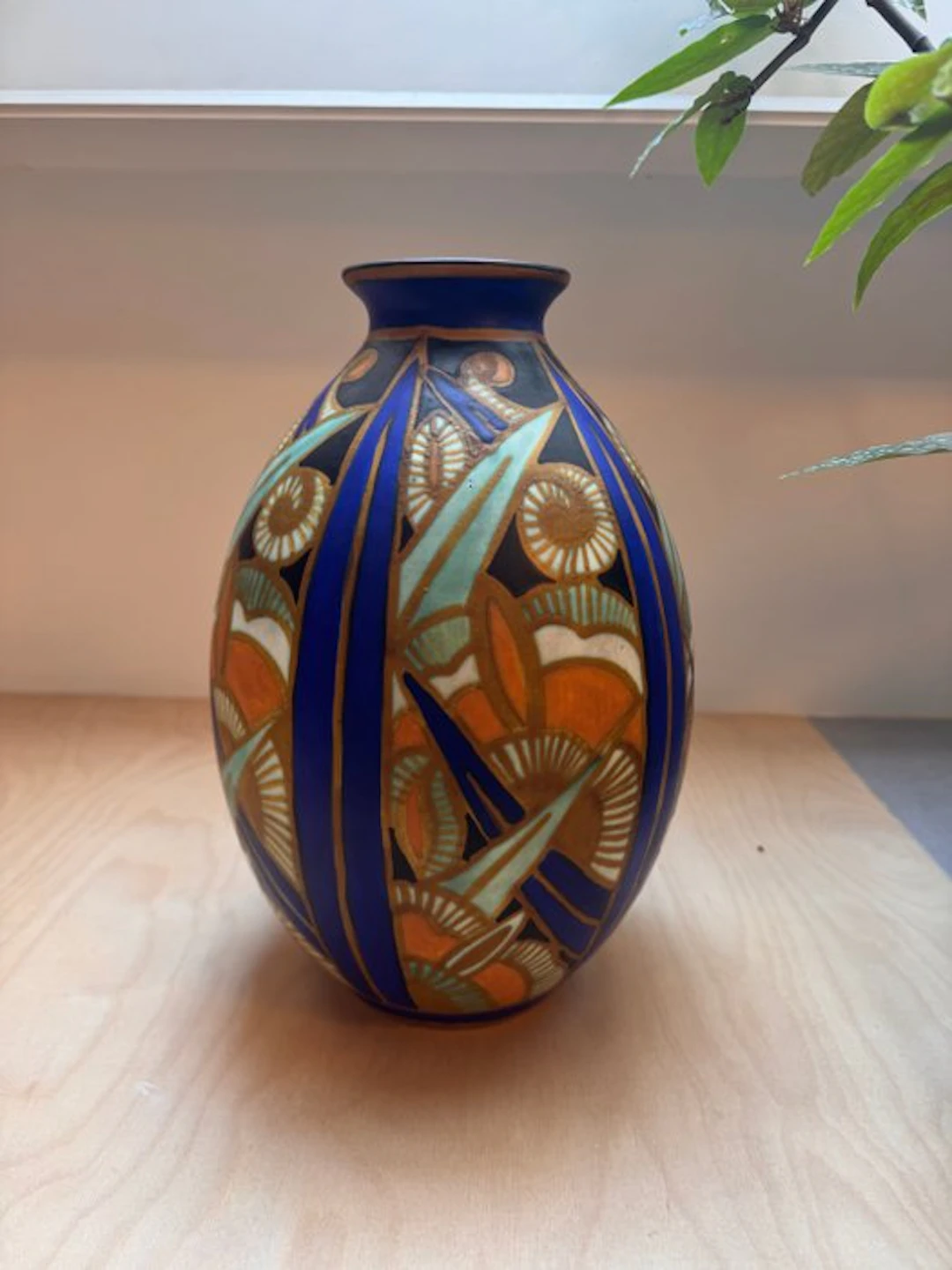 Keramis Boch - Charles Catteau - Vase - Ceramic - Art Deco