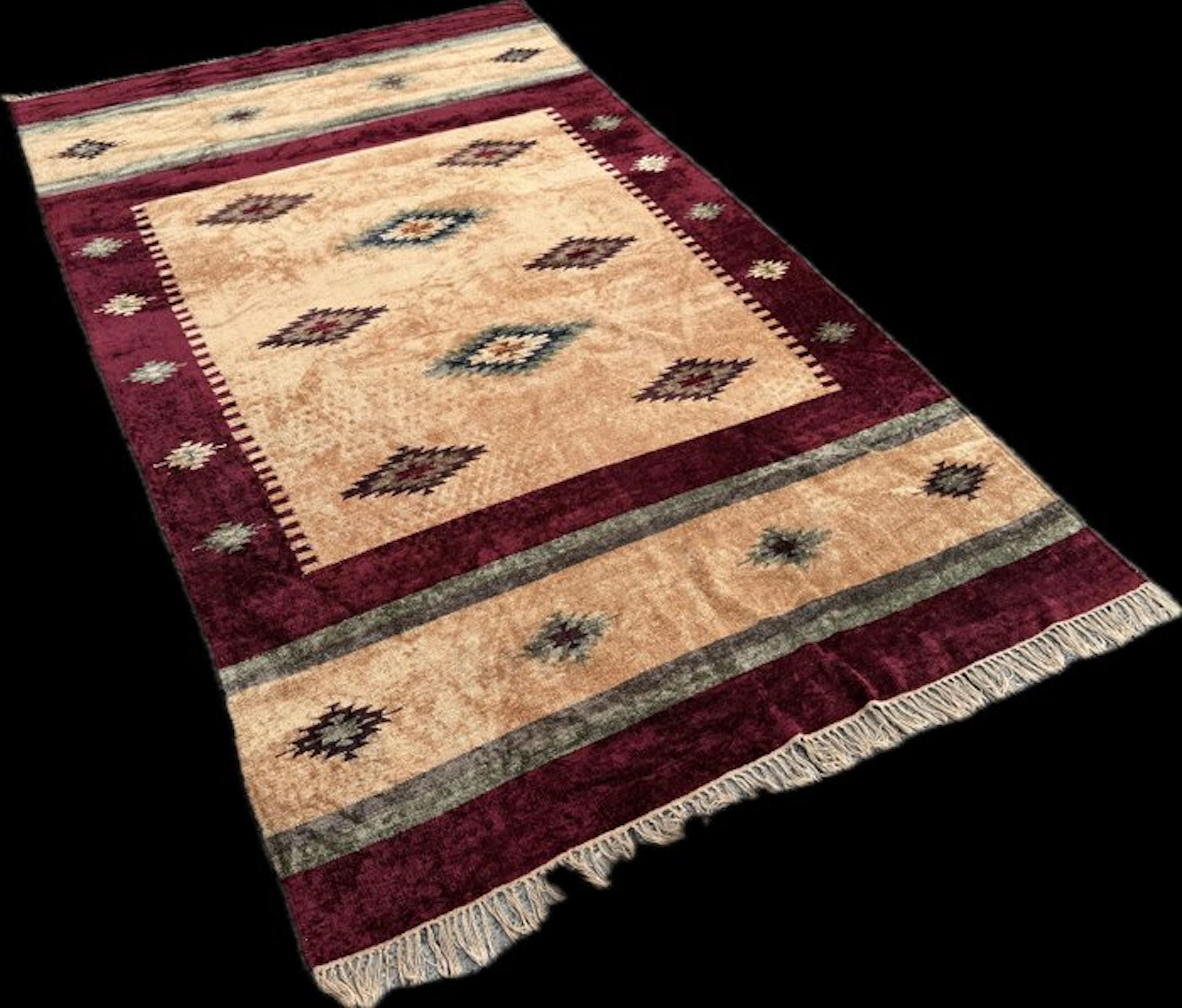 Afghan silk kilim - cleaned - handwoven - wool - Kelim - 238 cm - 146 cm