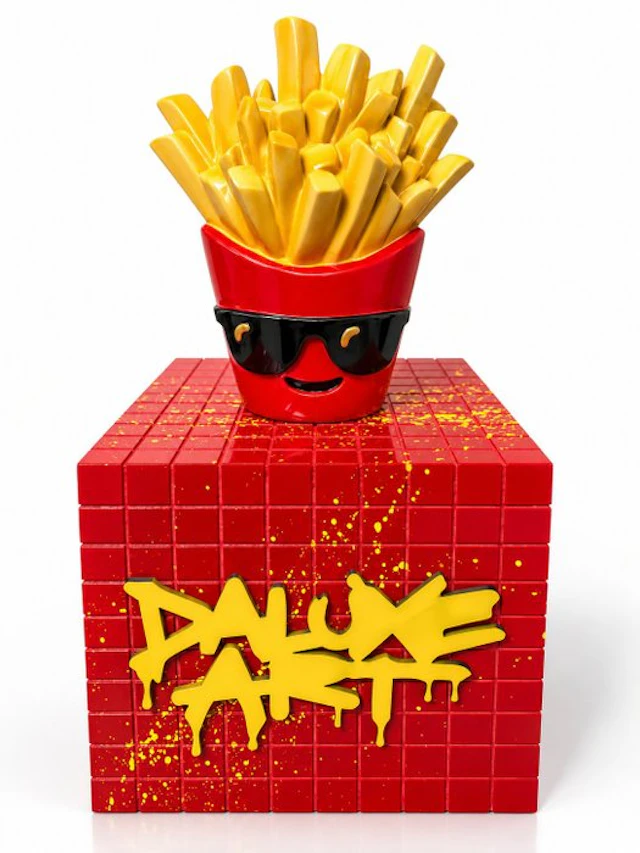 Daluxe Art - 1999 • XL Pop Art Fries Display – 60 cm