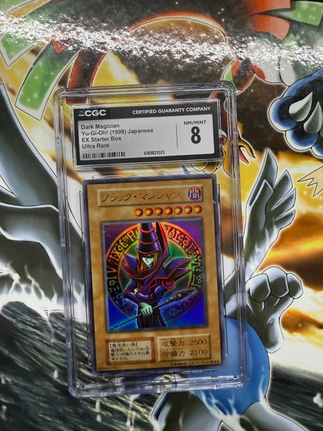 Konami - 1 Graded card - Yu-Gi-Oh! - Dark Magician Starter box Foil - CGC 8