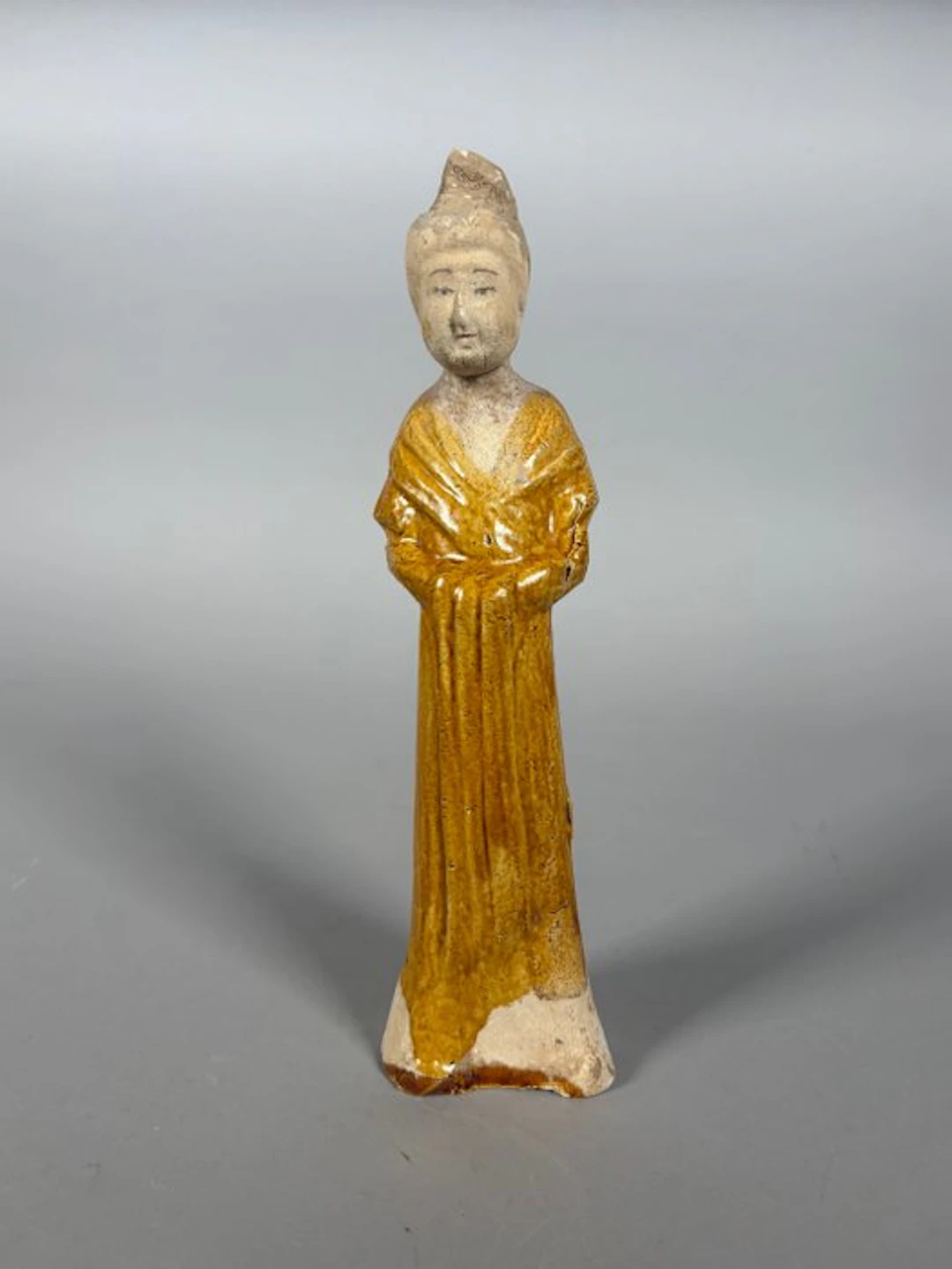 Ancient Chinese, Tang Dynasty Terracotta Mingqi - 26.5 cm