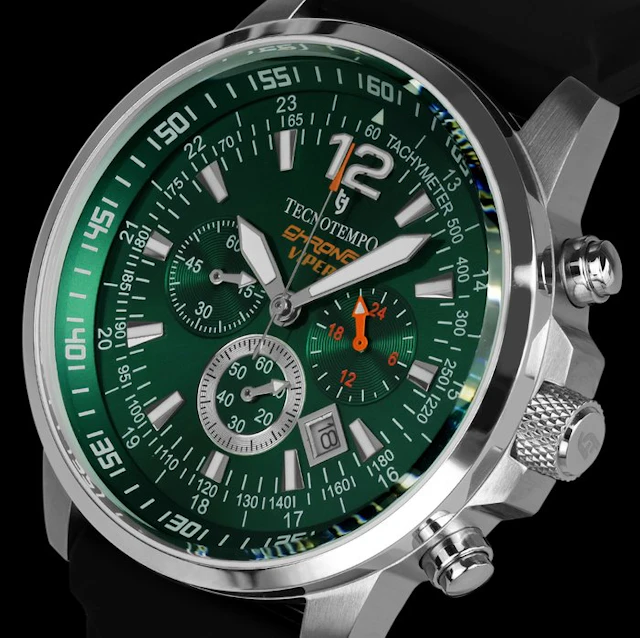 Tecnotempo - Chronograph 100M - "Chrono Viper" Limited...