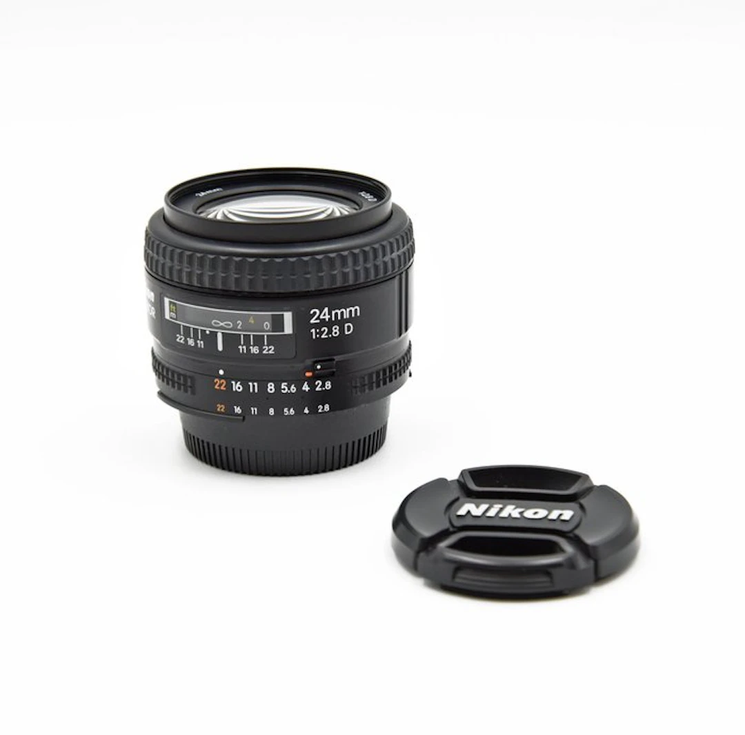 Nikon AF Nikkor 24mm f/2.8D Wide angle lens