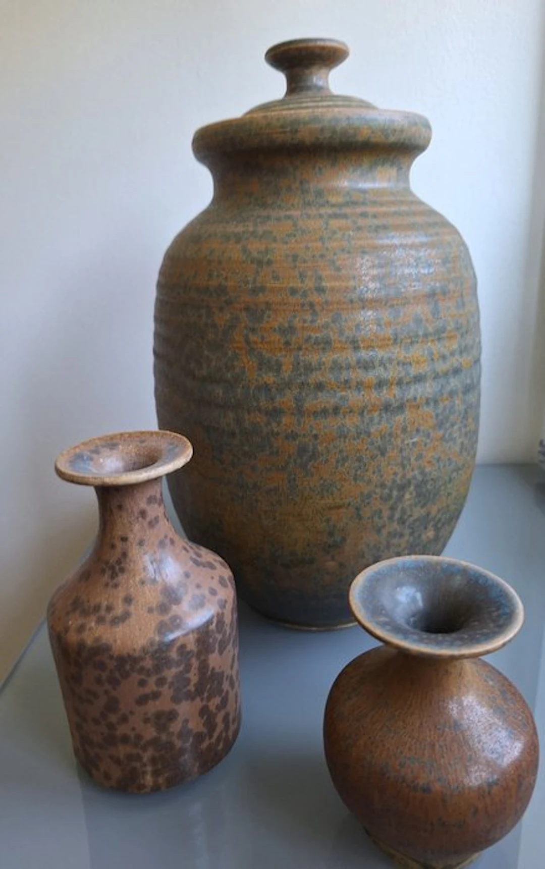Hein Severijns - Lidded vase (3) - Stoneware