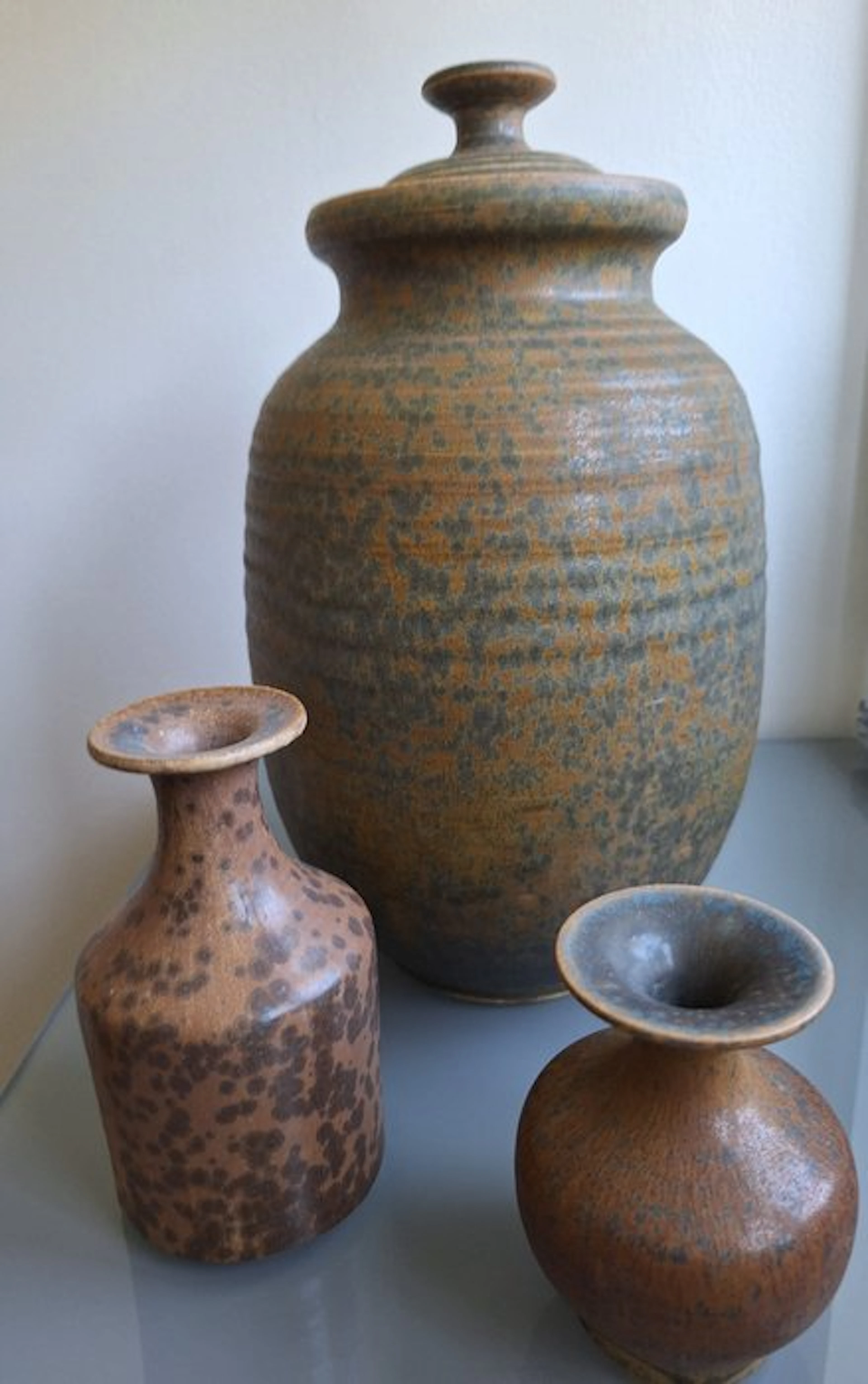 Hein Severijns - Lidded vase (3) - Stoneware