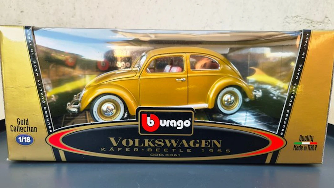 Bburago 1:18 - Model car - Volkswagen Käfer Beetle 1955