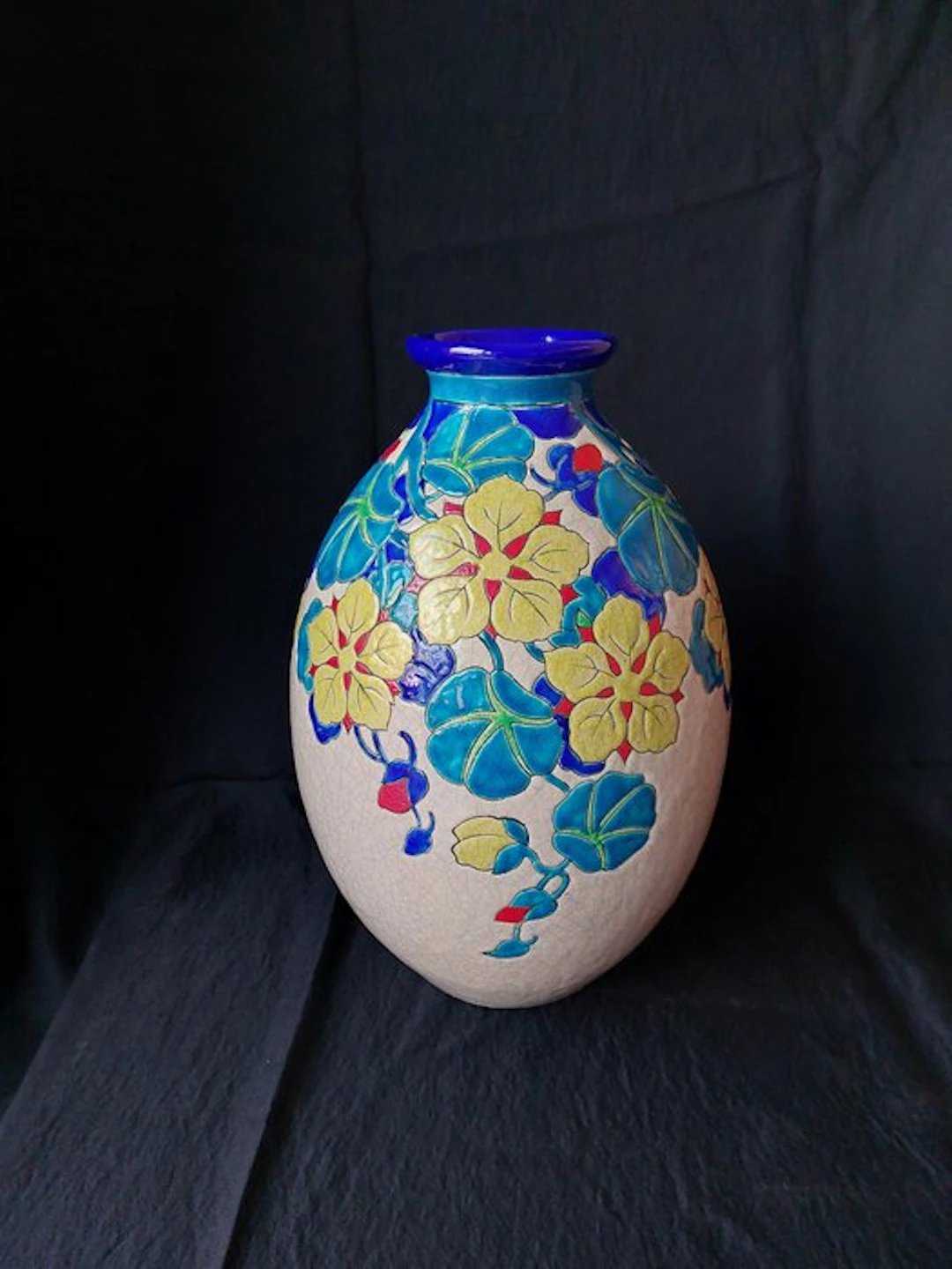 Boch Frères - Charles Catteau - Vase - Decor no