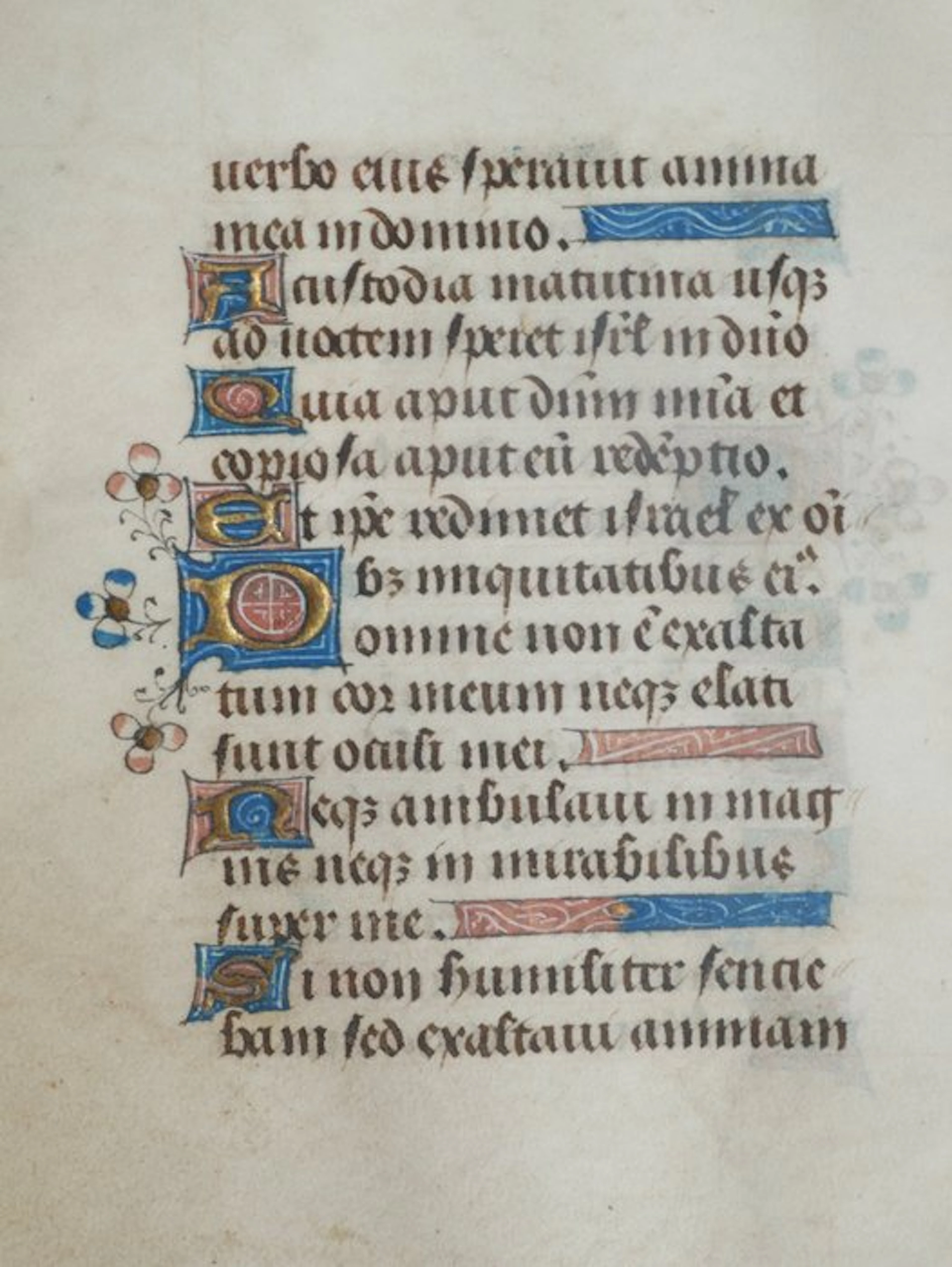 Anoniem - Manuscript sheet from a Book of Hours - 15th century - 1490