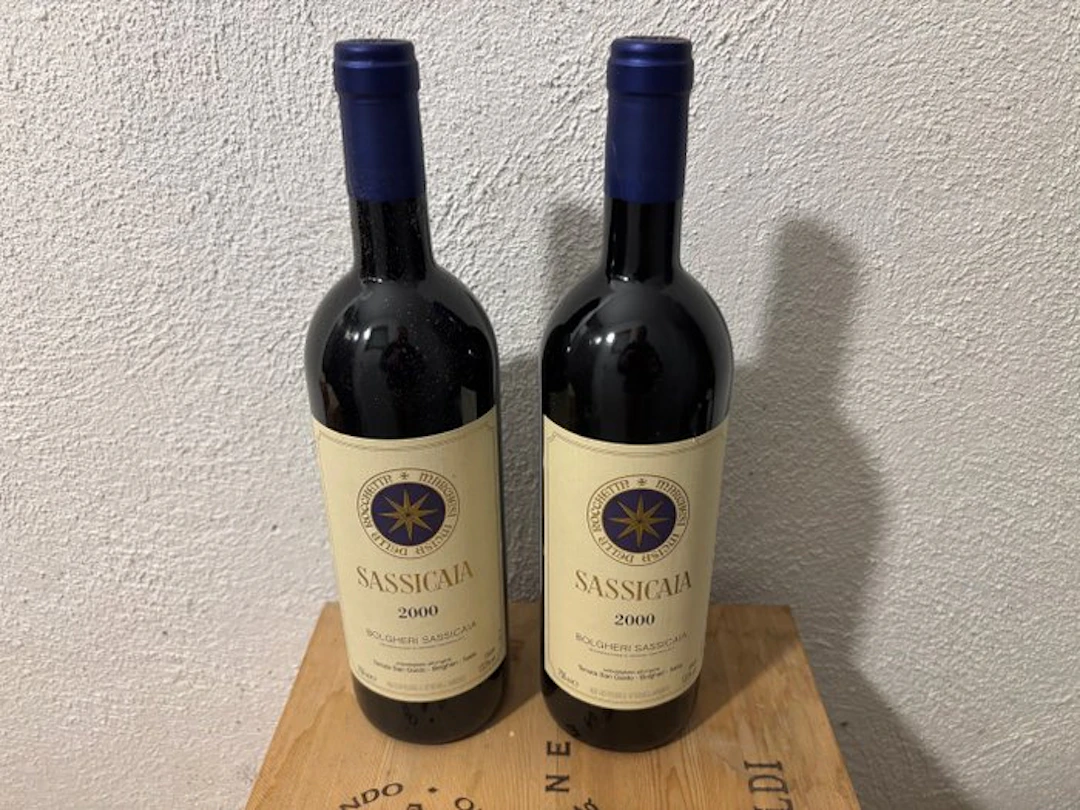 2000 Tenuta San Guido, Bolgheri, Sassicaia - Tuscany - 2 Bottles (0.75L)