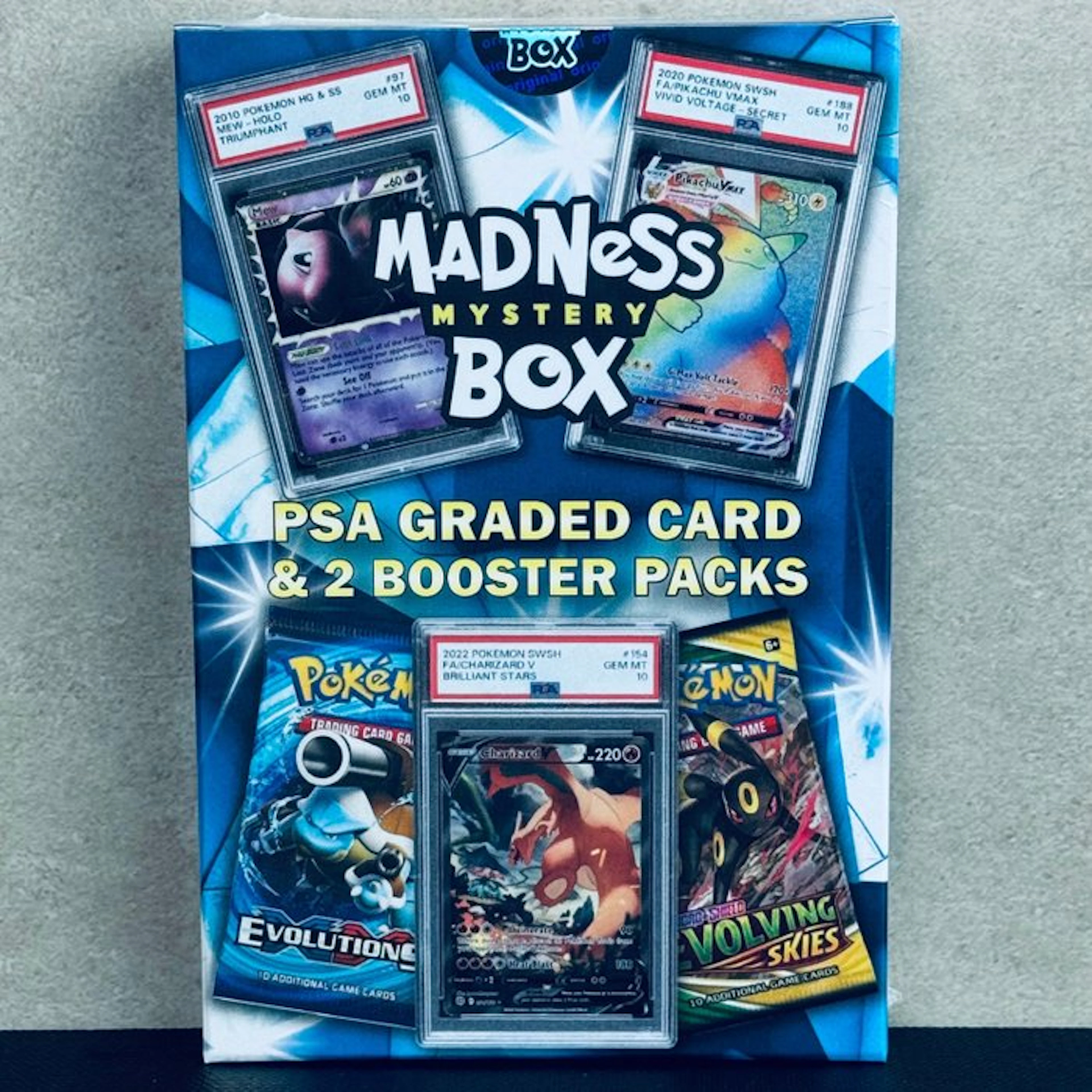 Pokémon Mystery box - Madness Mystery Box - PSA Graded...