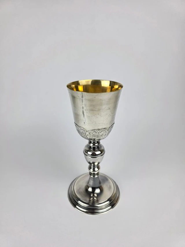 Chalice - Silver, Metal - Liturgical, 19th century.