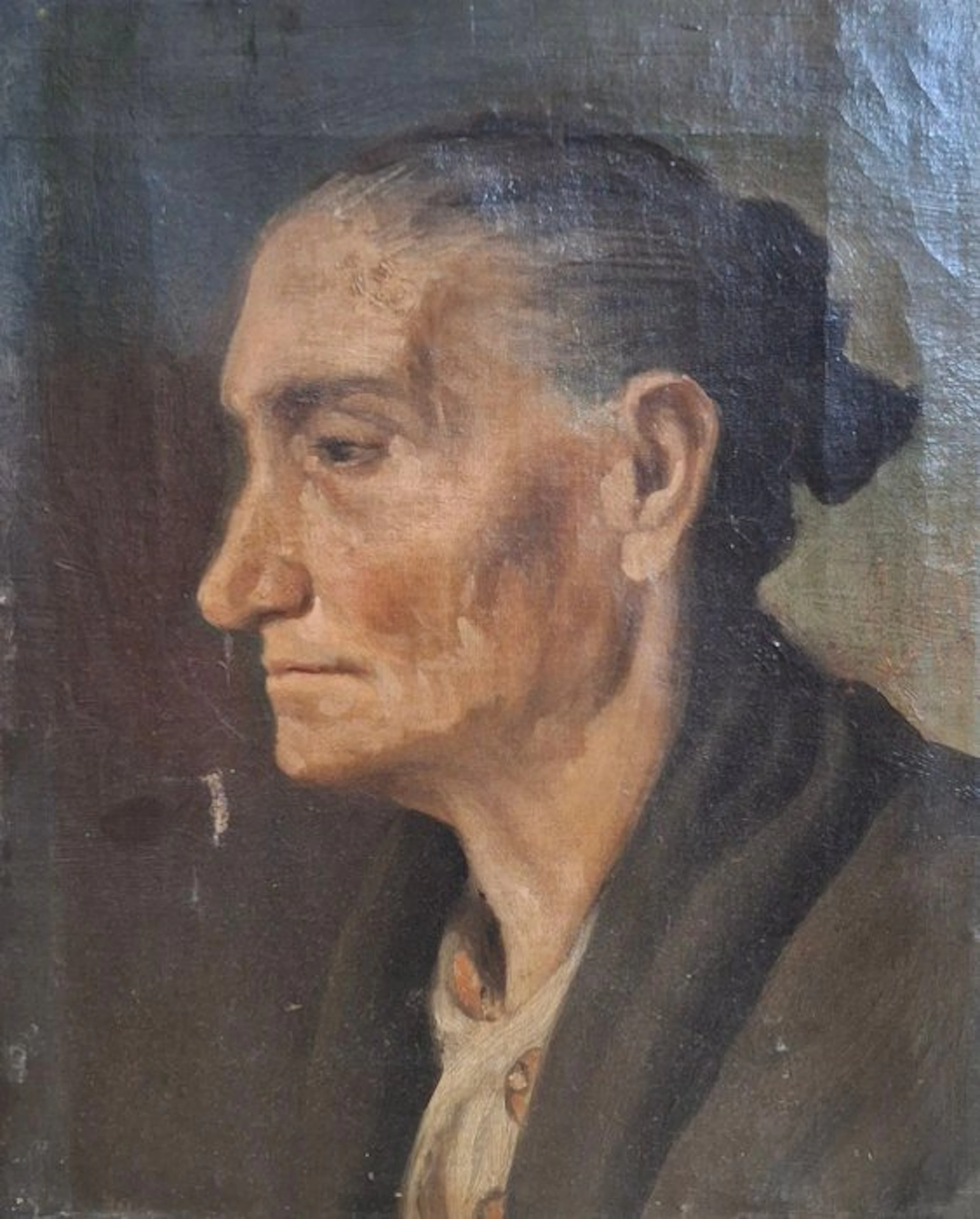 Spanish school (XIX) - Anciana