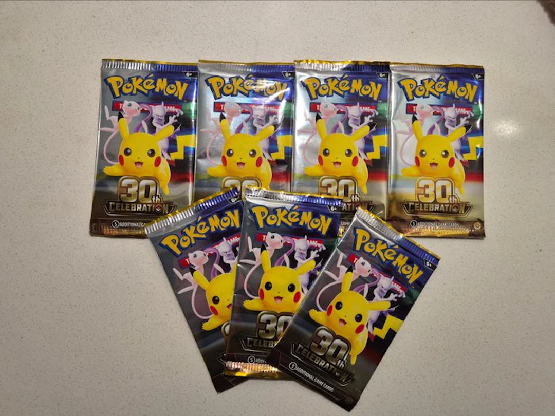 Pokémon - 7 Booster pack - Pokémon 30th Celebration Booster Pack - Various sets