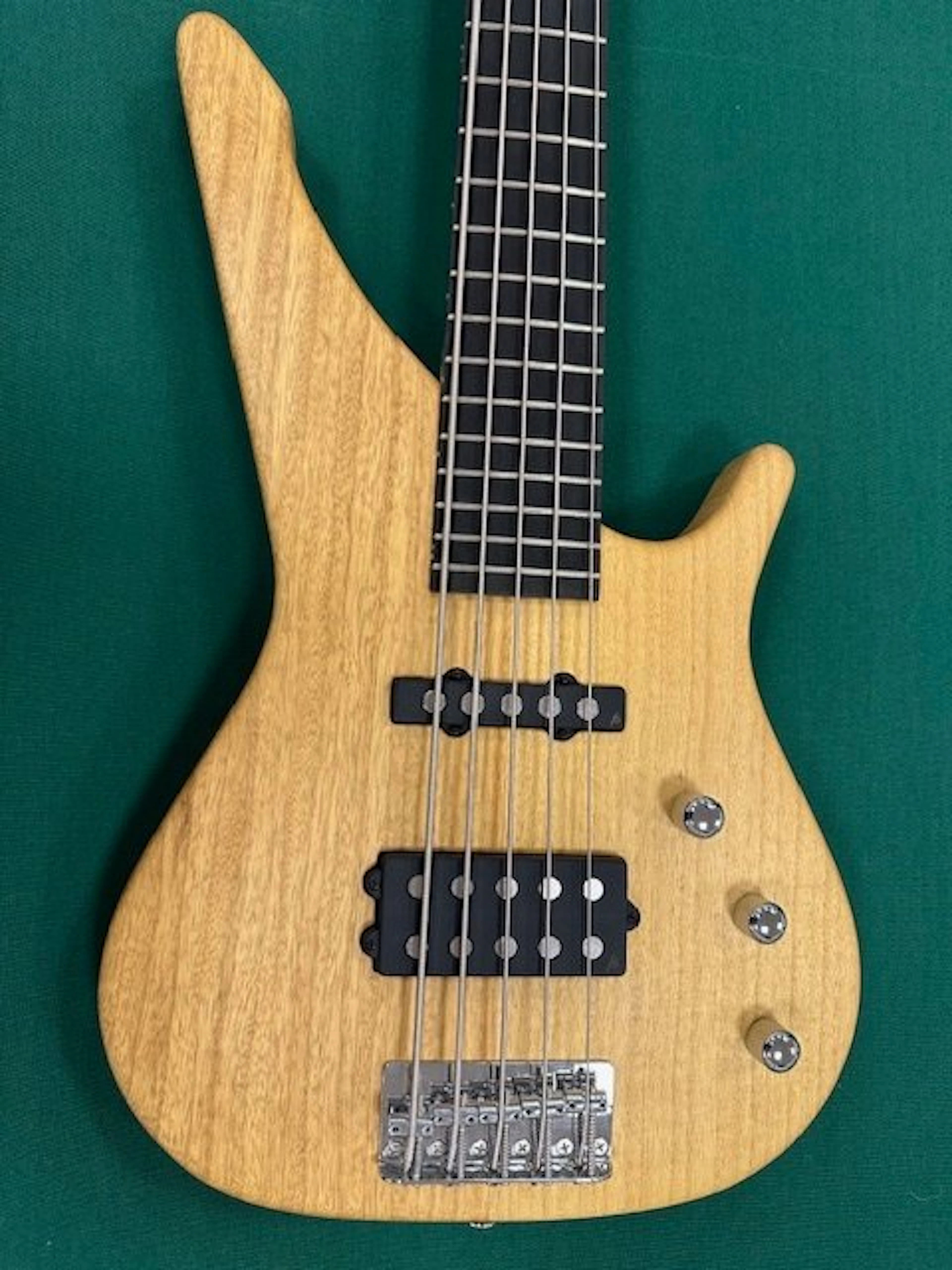 Manne - Newport BN5 Korina Natural mms can - - 5-string...
