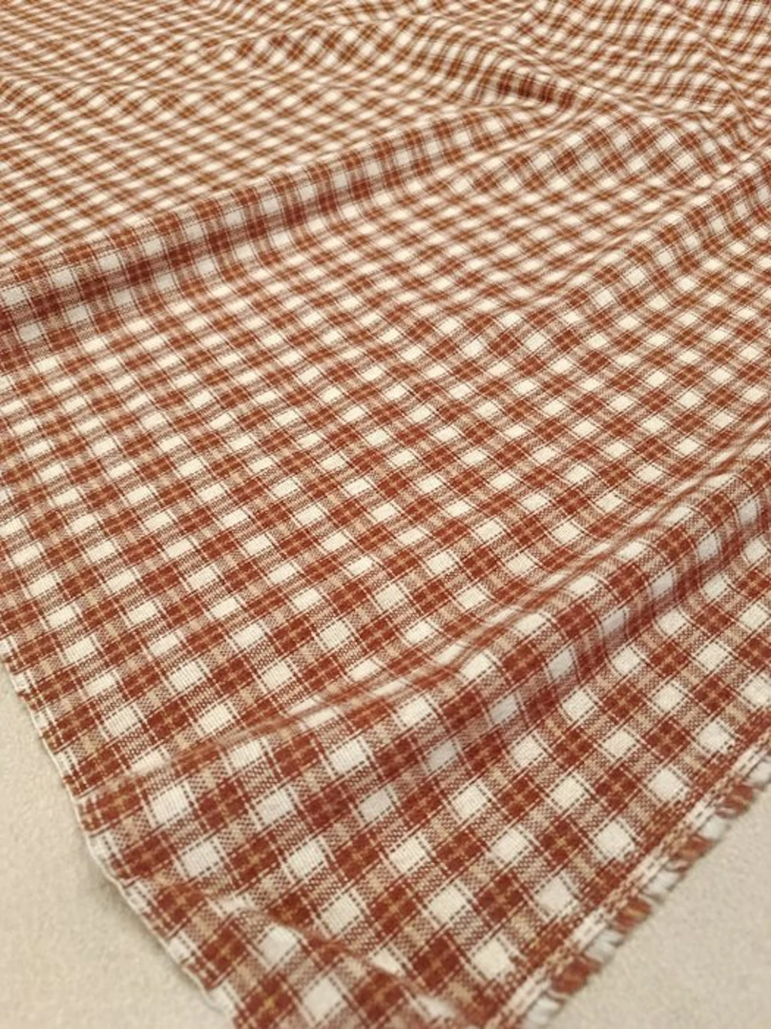 Stupenda lana leggera a quadretti - Textile (2) - 630 cm - 145 cm