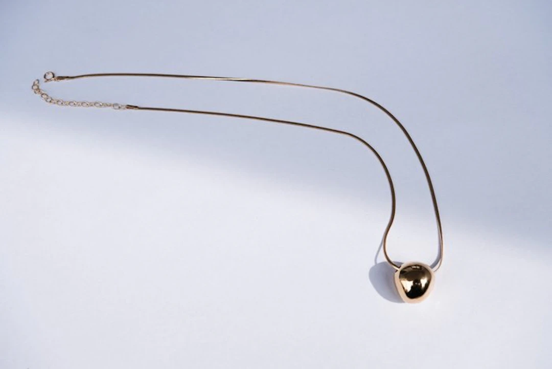 Designer jewellery - Necklace - 14 kt. Yellow gold - Tezer Necklace
