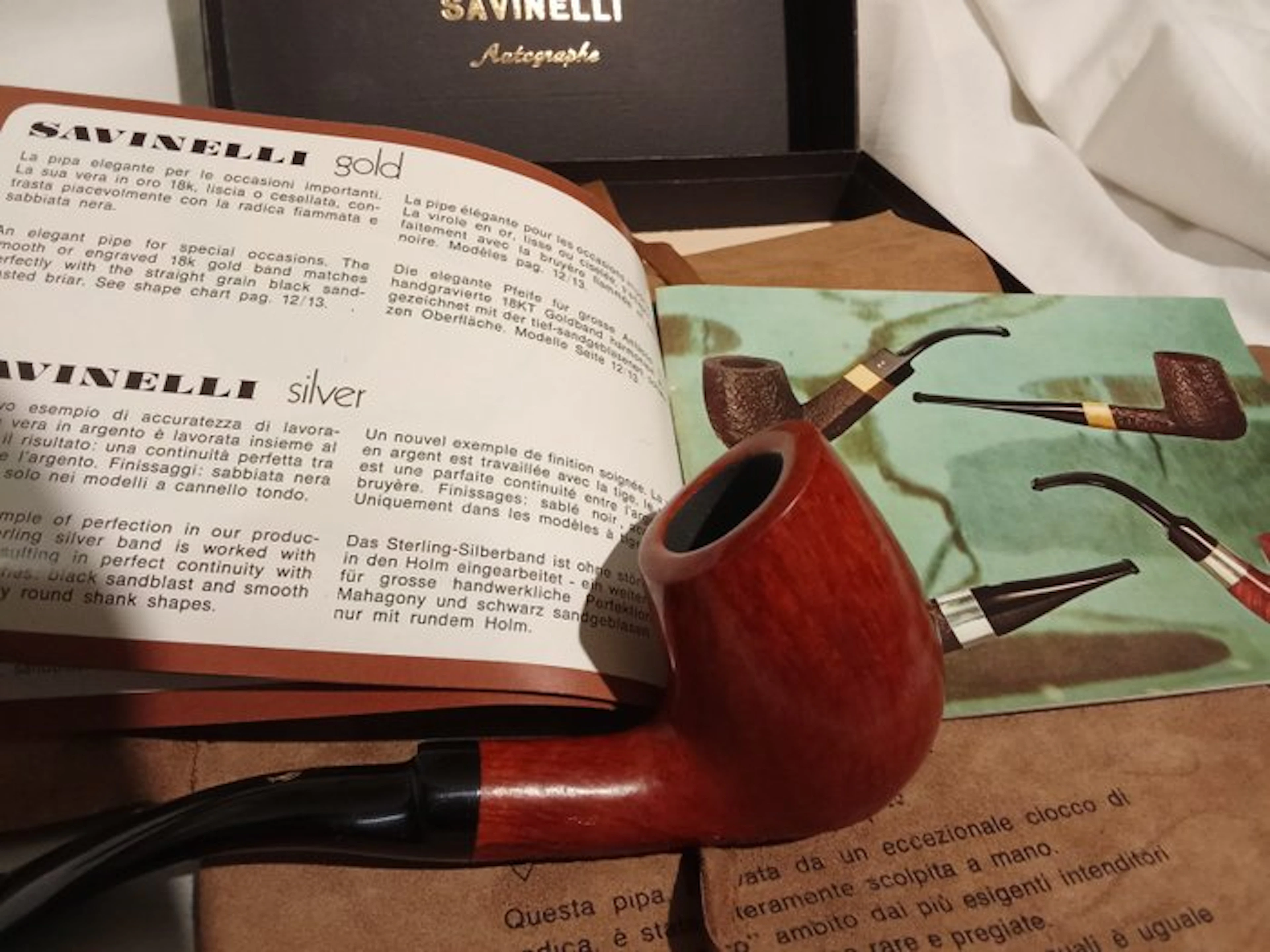 Savinelli - Autograph - Pipe - Briar