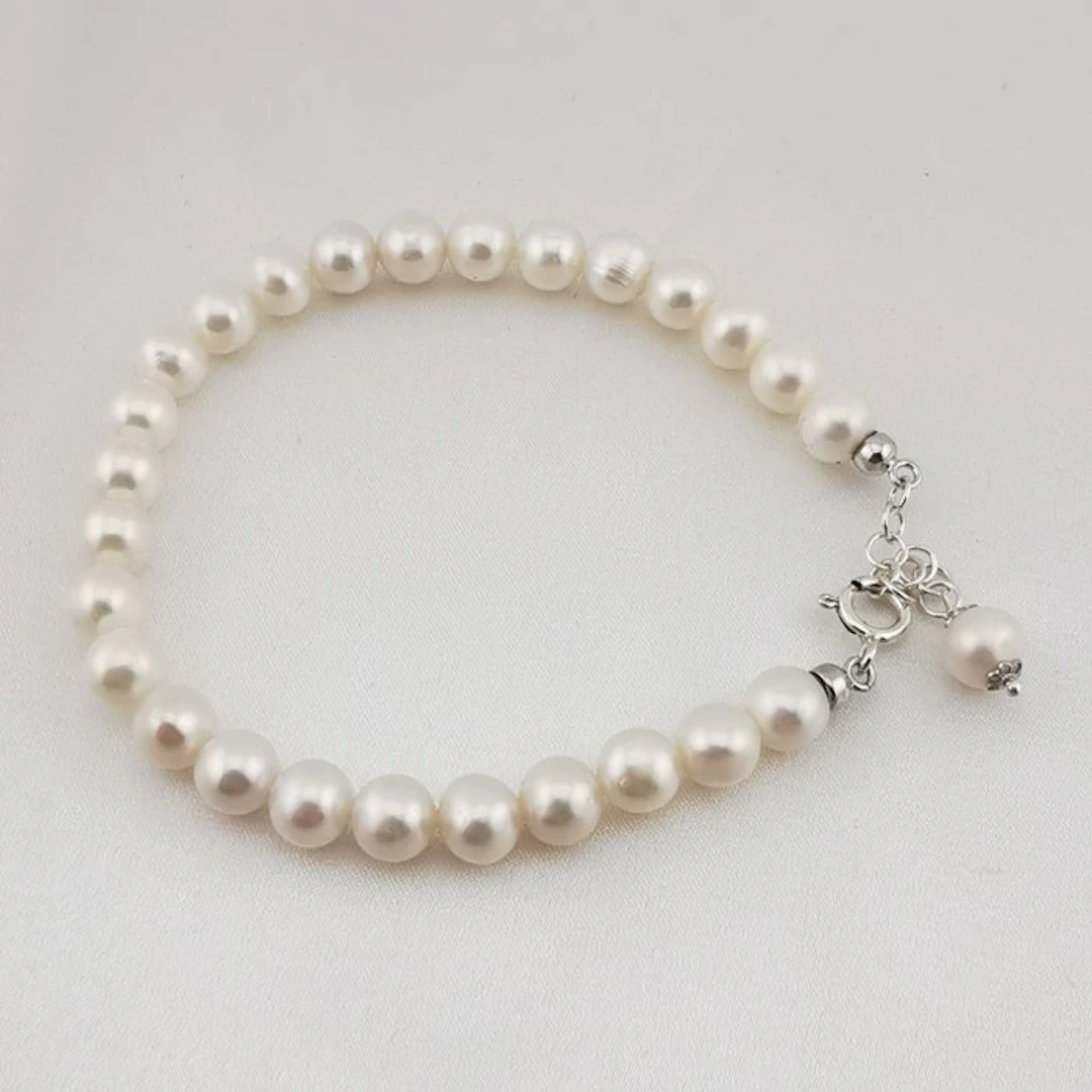 Pearl - Silver - Bracelet - Italian craftsmanship