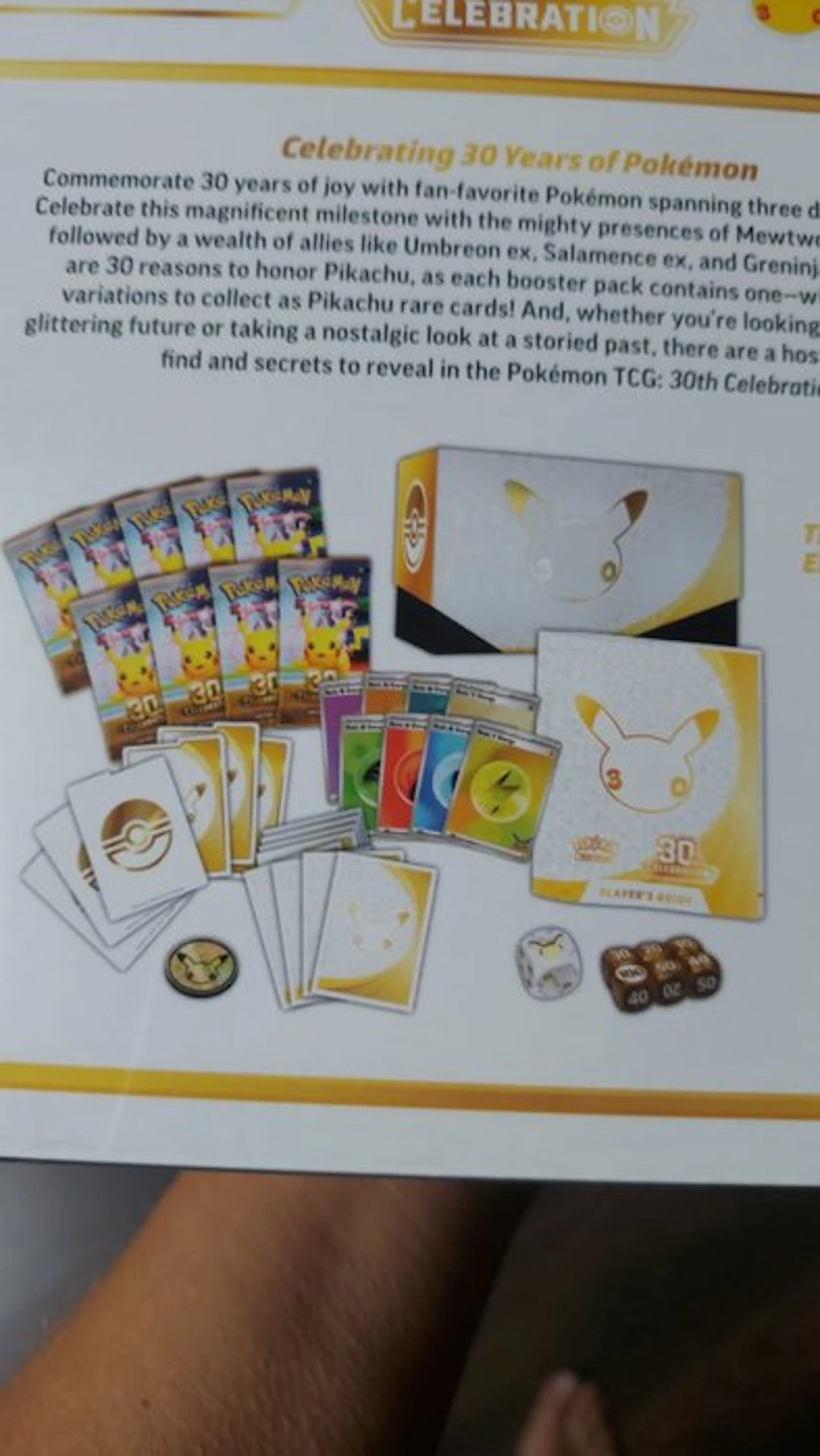 Pokémon - 1 Elite trainer box - 30e Jubileum Elite Trainer Box - Various sets