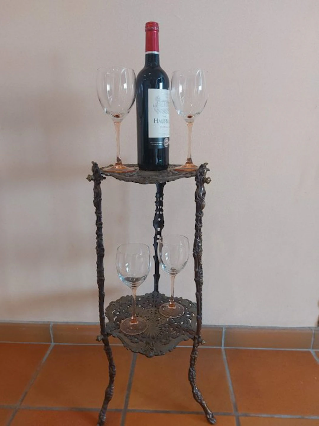 Plant table - Bronze - Bronze plant table