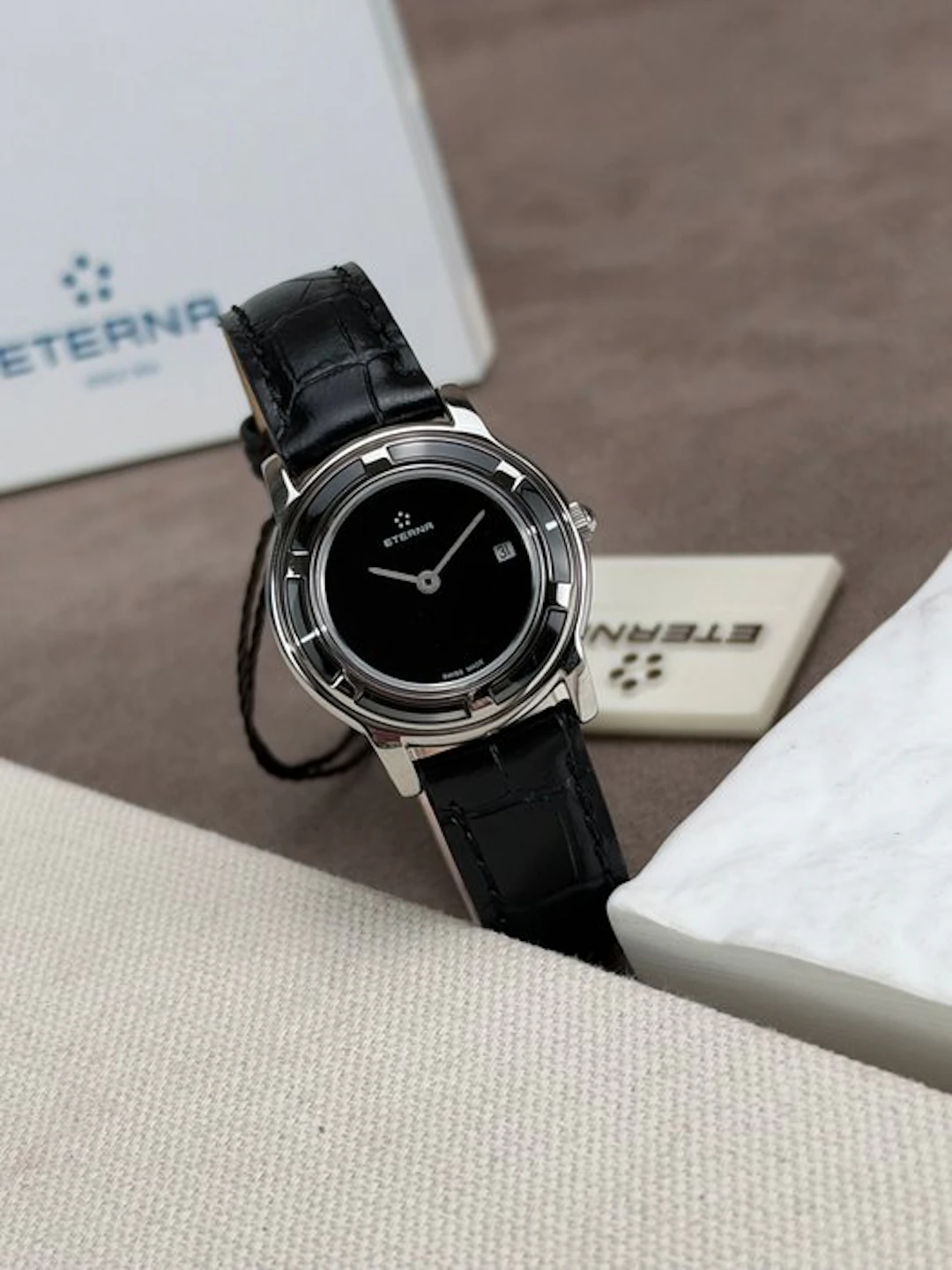 Eterna - GALAXIS Date Black Sapphire ring - 3707.41.40.1125 - Women - 2020-2025