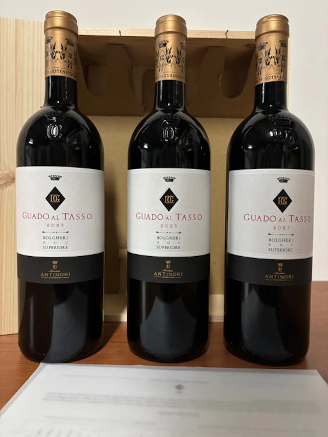 2023 Guado al Tasso Antinori - Bolgheri Superiore - 3 Bottles (0.75L)
