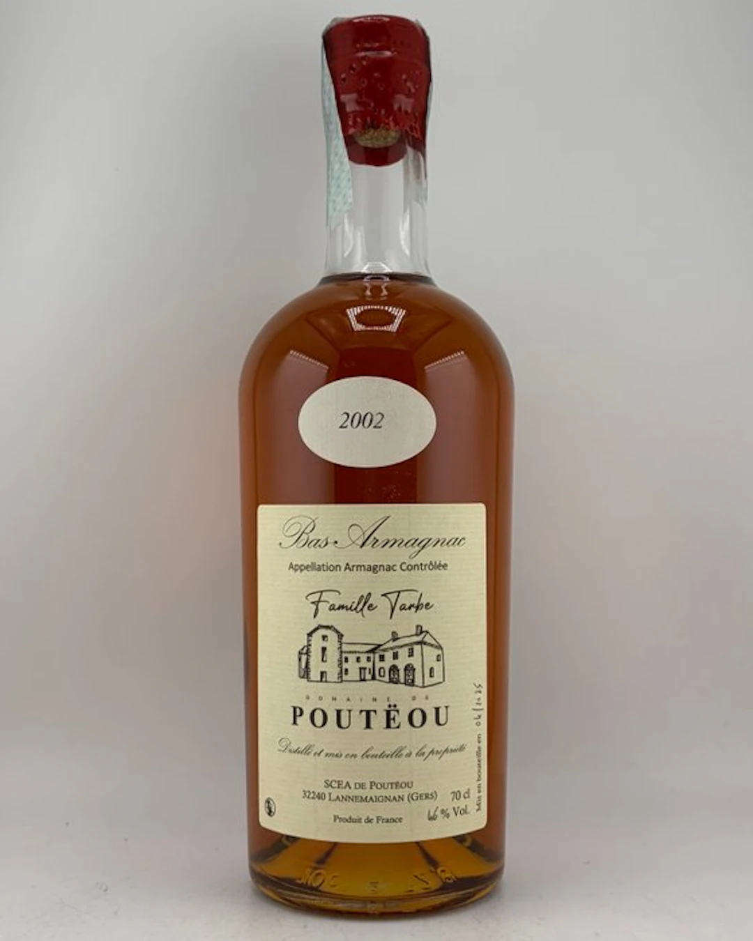 Poutëou 2002 - Bas Armagnac propriétaire - b. 2025 - 70cl