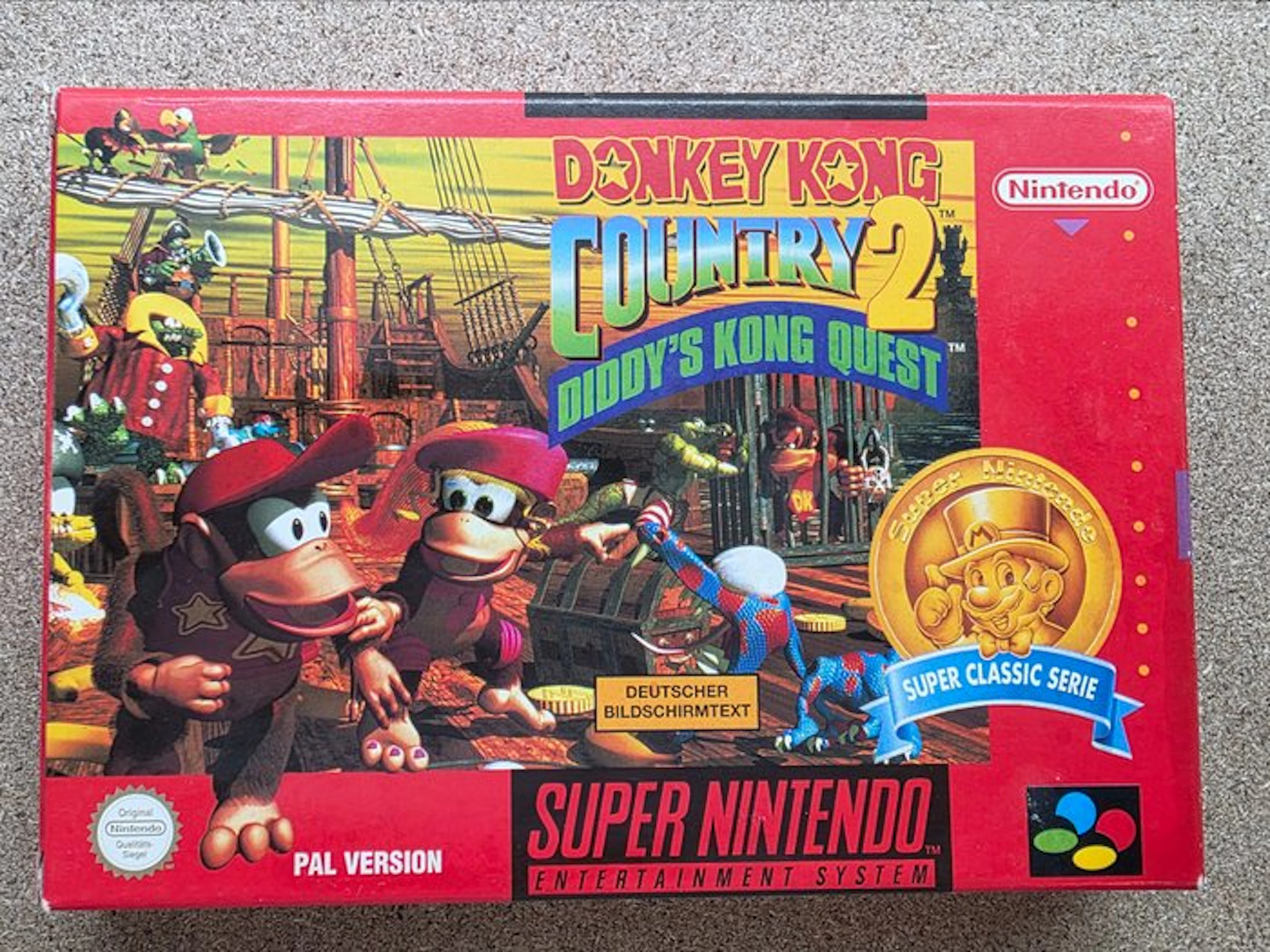 Nintendo - Snes - BRAND NEW OLD STOCK - "Donkey Kong...