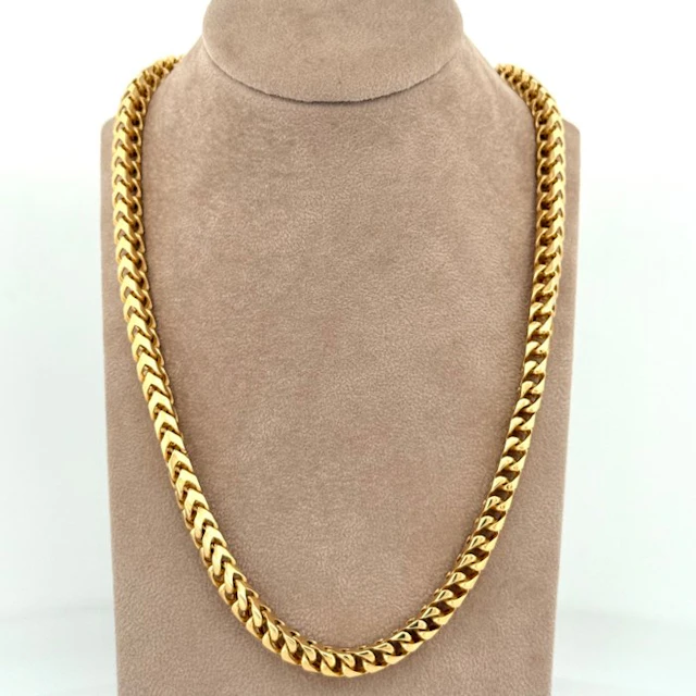 Necklace - 18 kt. Yellow gold - Franco