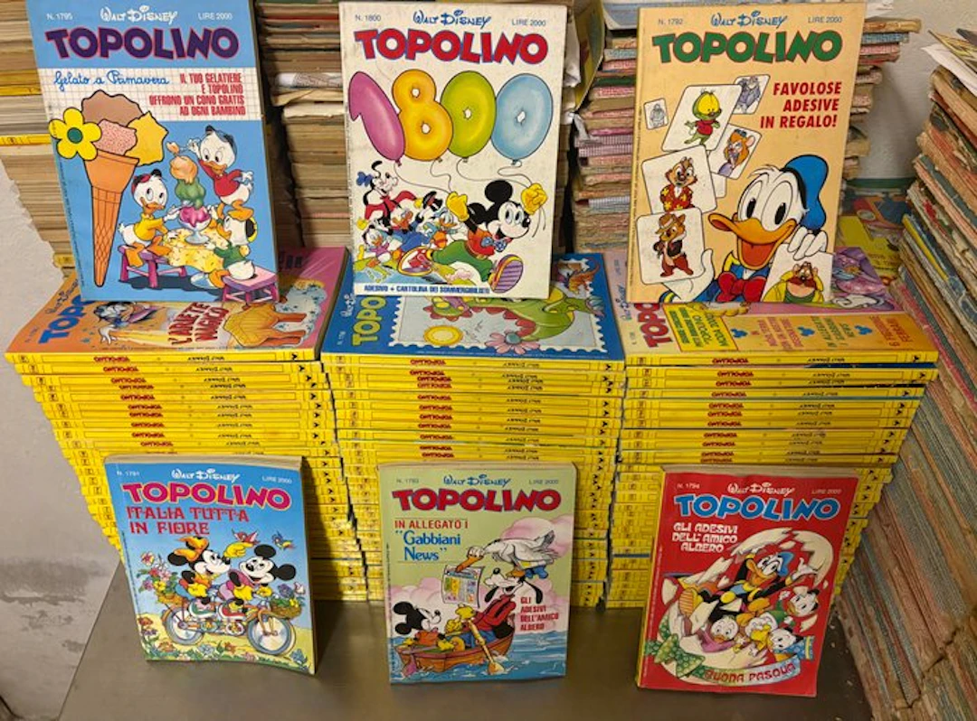 Topolino 1701/1800 - Sequenza semi completa - 99 Comic - First edition