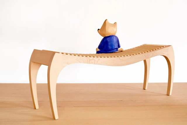 Jean Baptiste van den Heede - Bench - DIRECTION - Beech