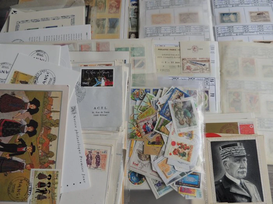 France - Stamp collection, FDC & miscellaneous documents