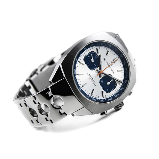 Tempore Lux - Racing One 04 Silver/Blue (2022) – Manual Chronograph – Pre-owned