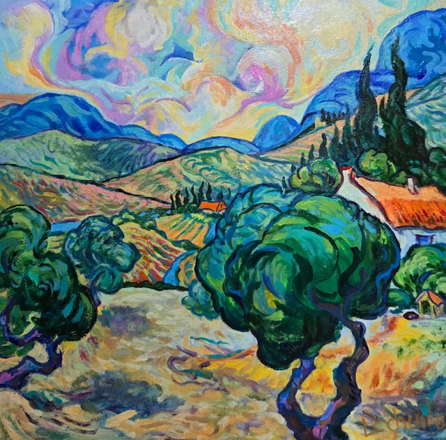 Vitaly Leshukov Soldatov (1968) - Olivos y viñedos