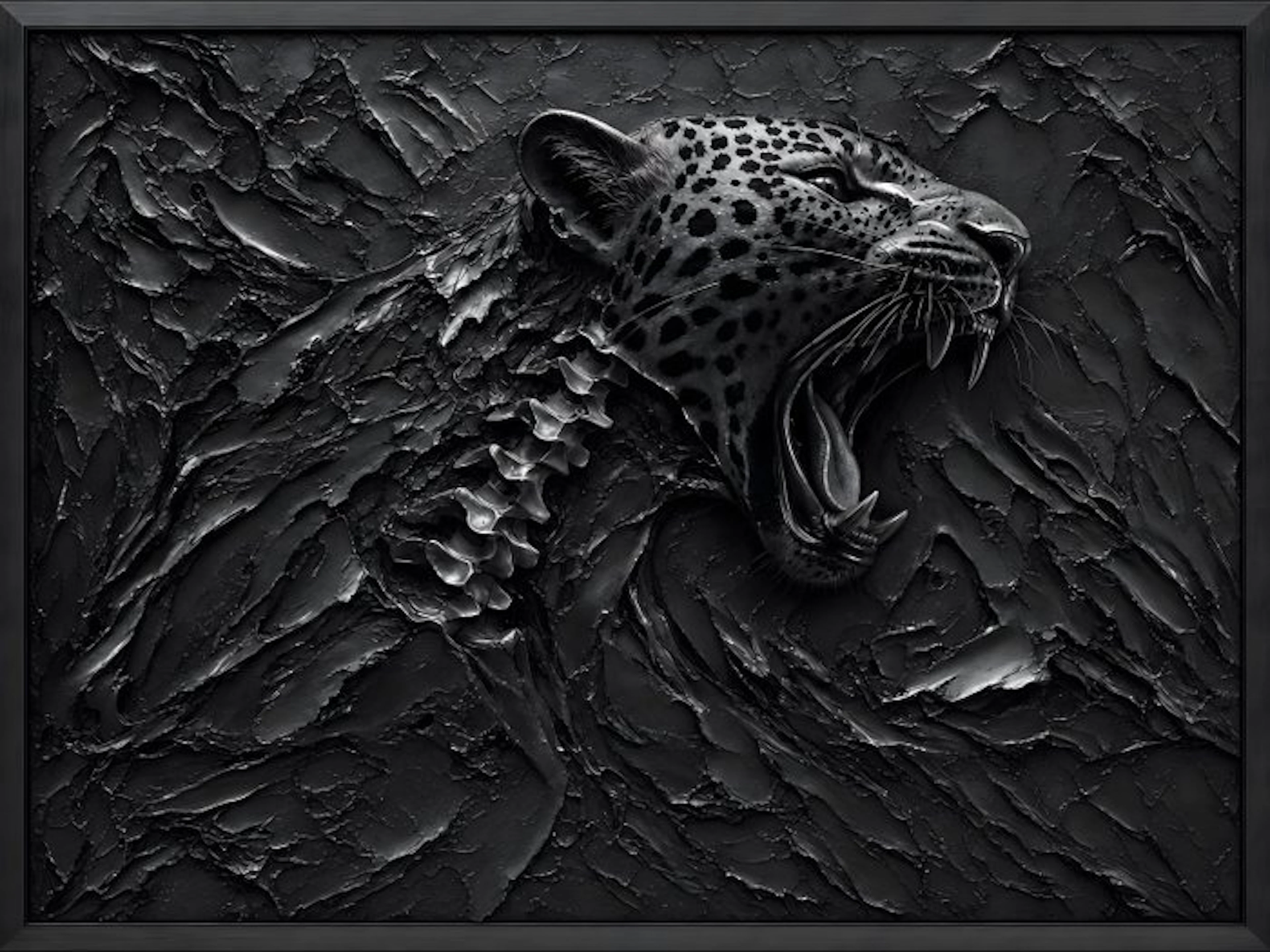 daveY - LEOPARD - "OBSIDIAN ROAR"