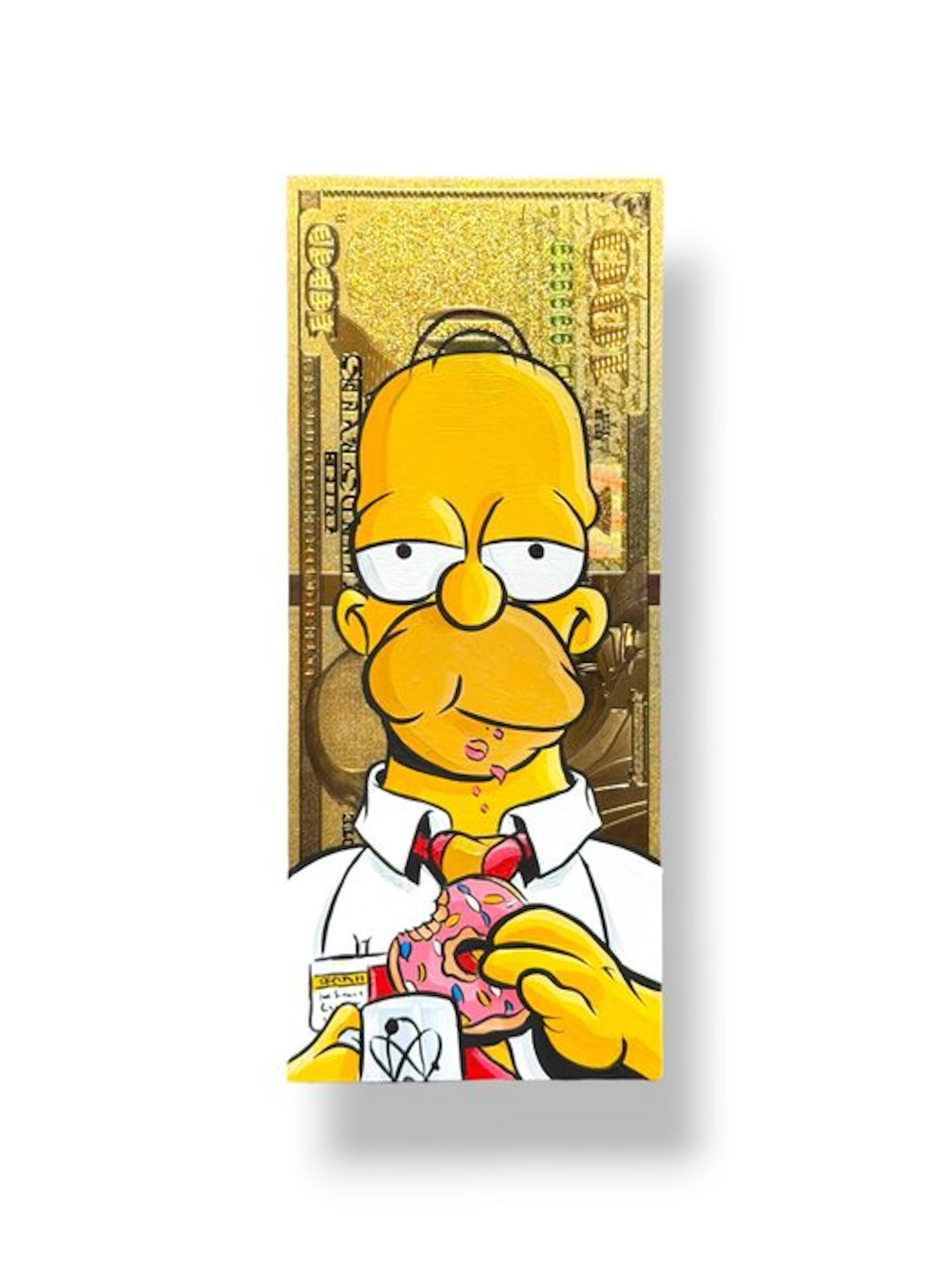 Alan Stefanov (1999) - "Golden Donut" 100$ golden bill - NO Reserve