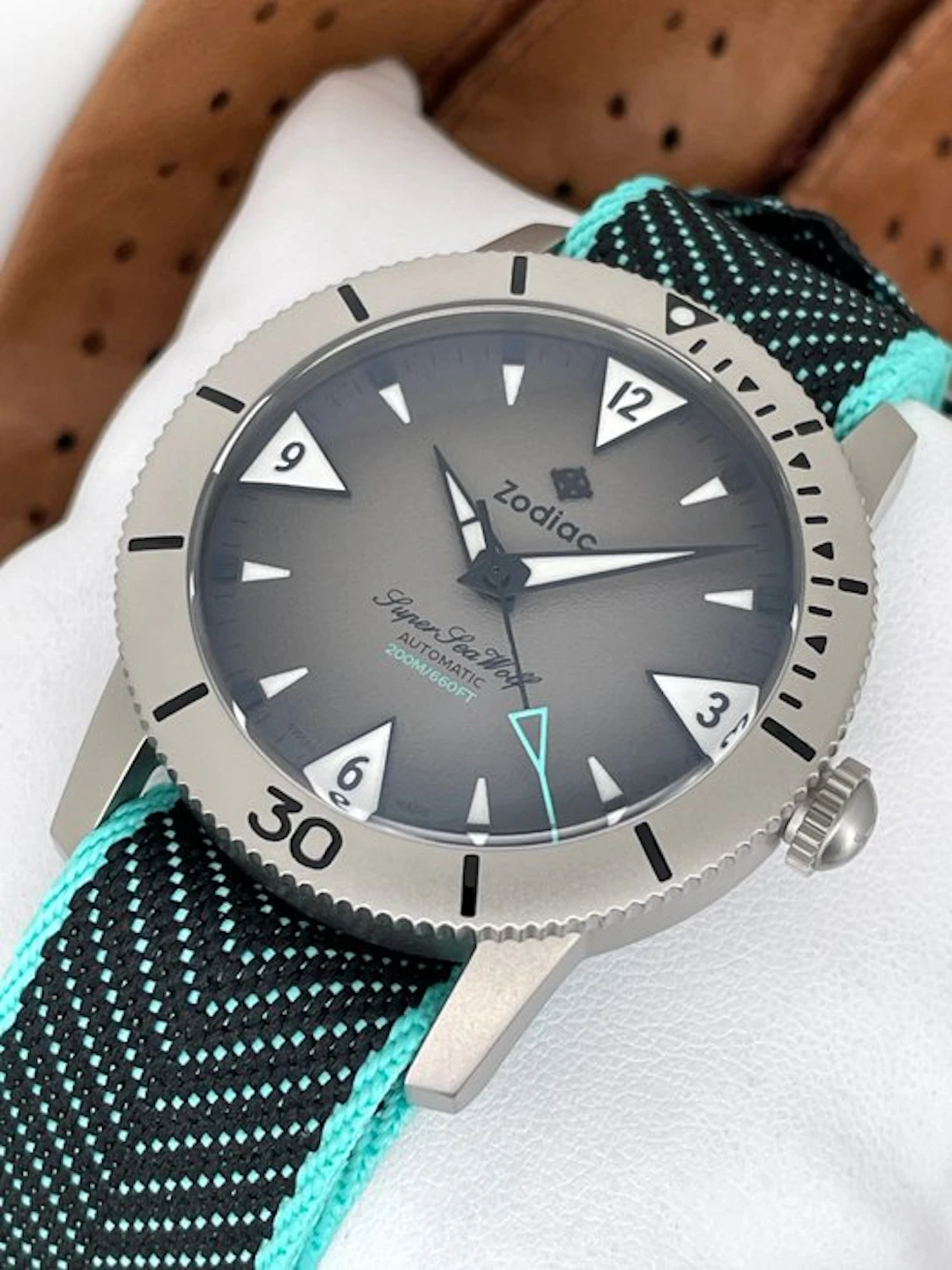 Zodiac - Super Sea Wolf Skin Diver Automatic Titan - ZO9221 - Men - 2020-2025