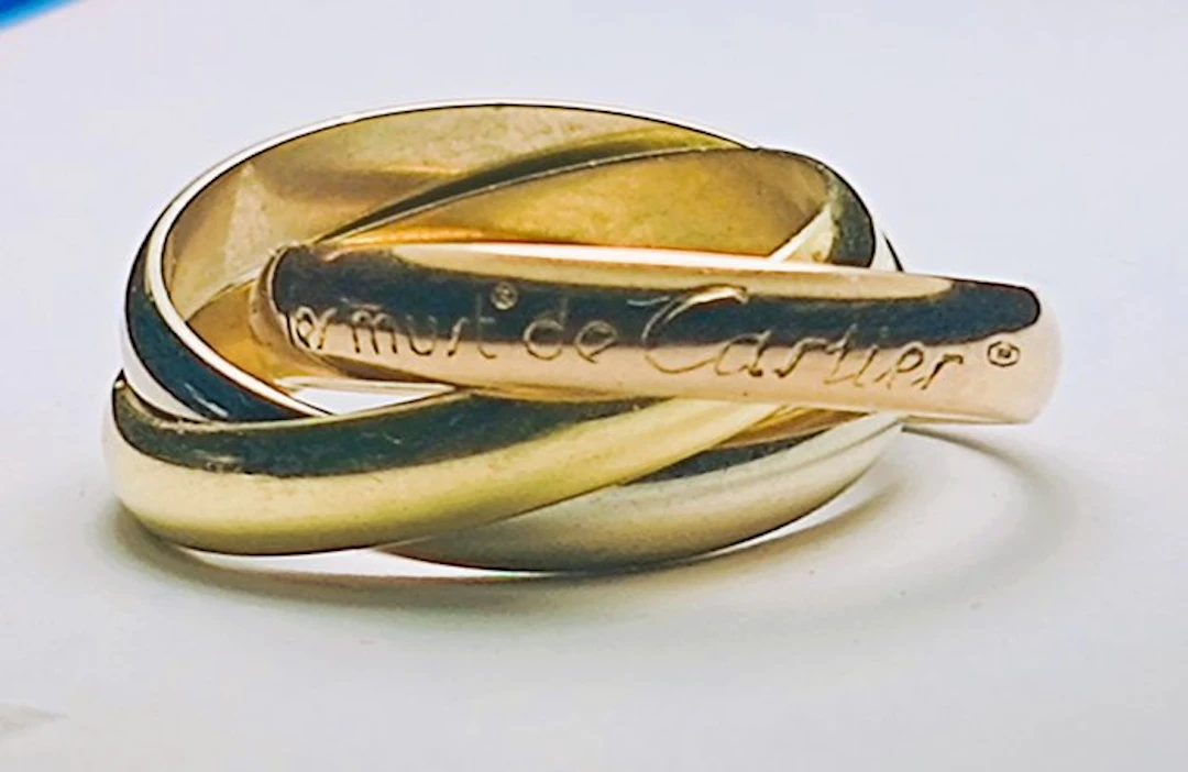 Cartier - Ring - Trinity - 18 kt. Yellow gold, Rose gold, White gold