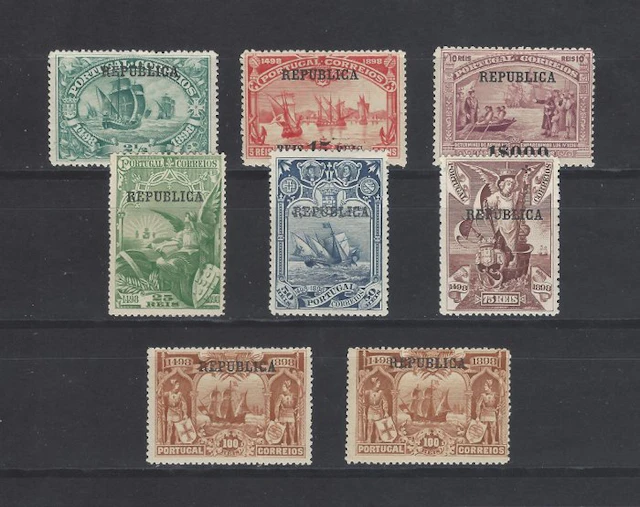 Portugal 1911 - Vasco da Gama: Complete Series - Mundifil 184/91
